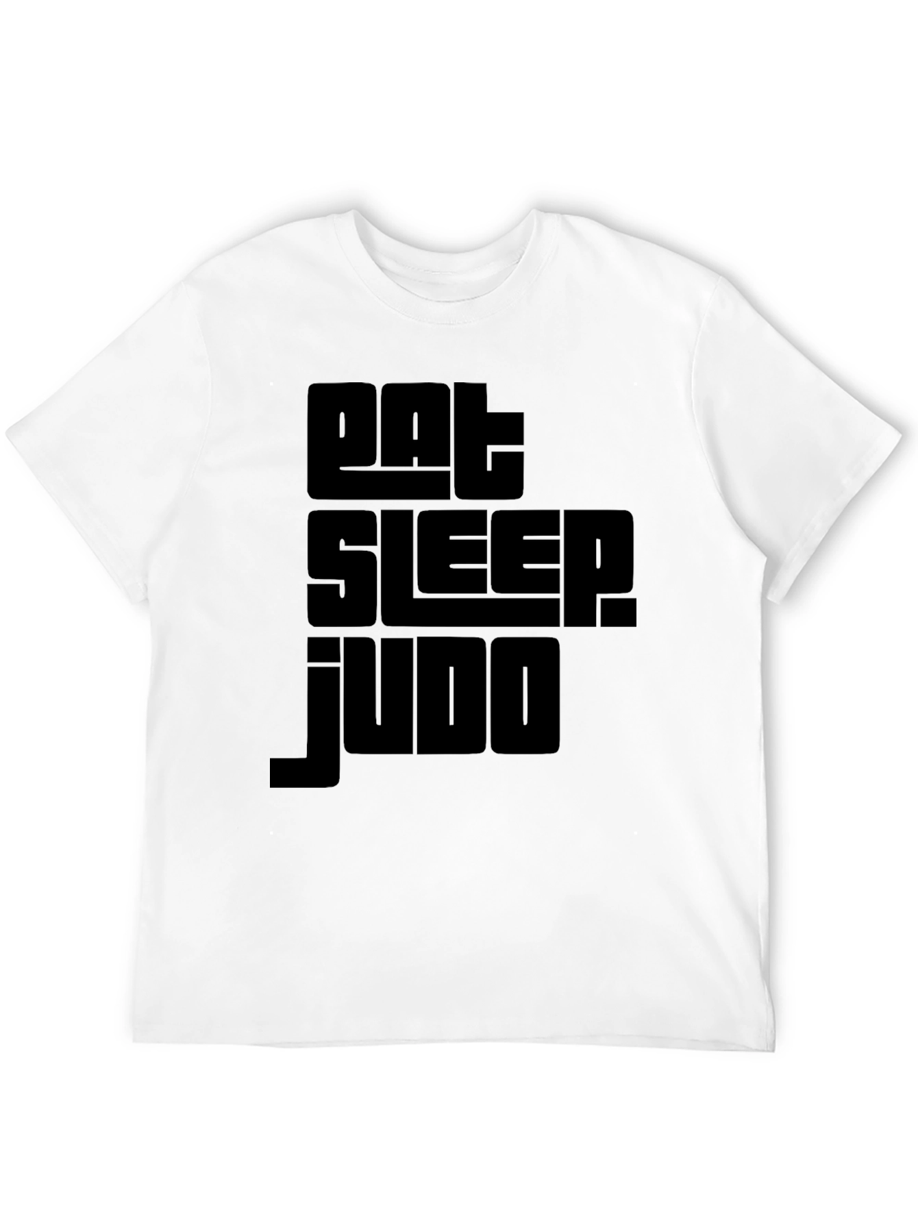 Eat Sleep Judo Black T-Shirt