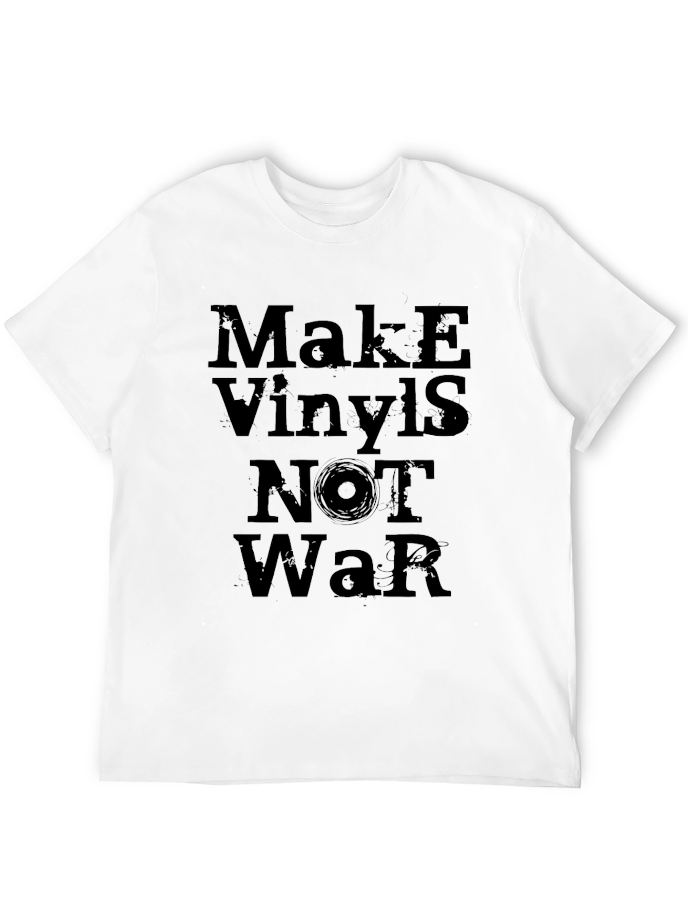 Make Vinyls Not War Graphic Tee