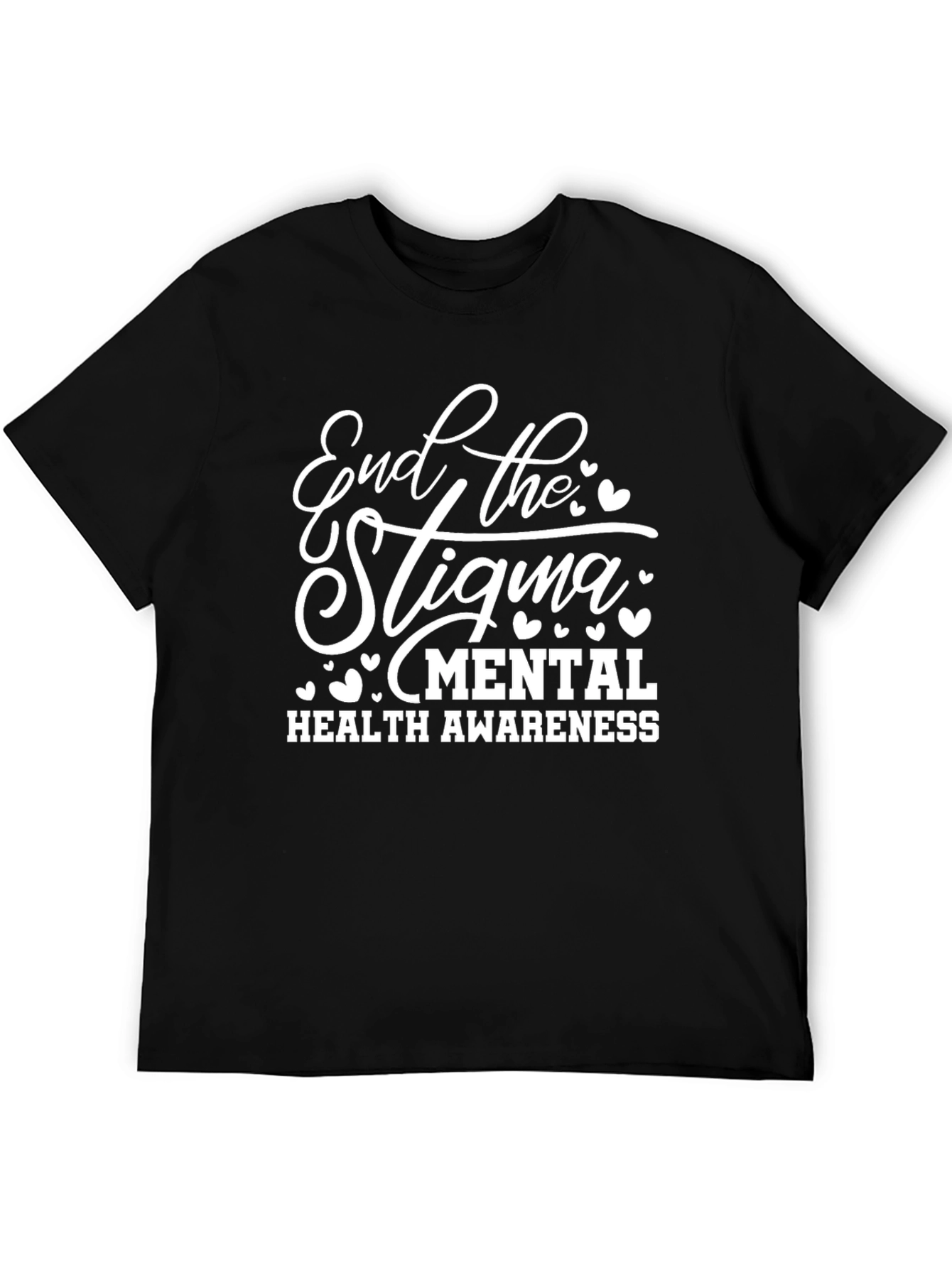 End the Stigma Mental Health Awareness T-Shirt