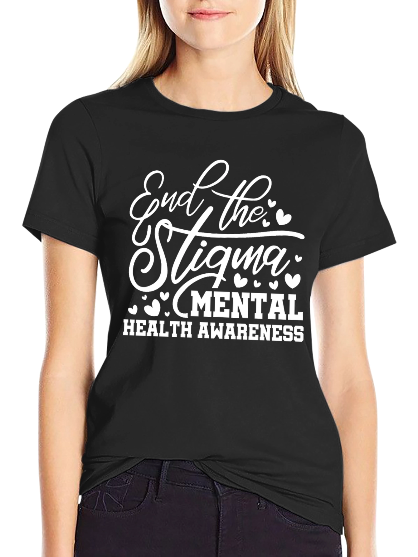 End the Stigma Mental Health Awareness T-Shirt