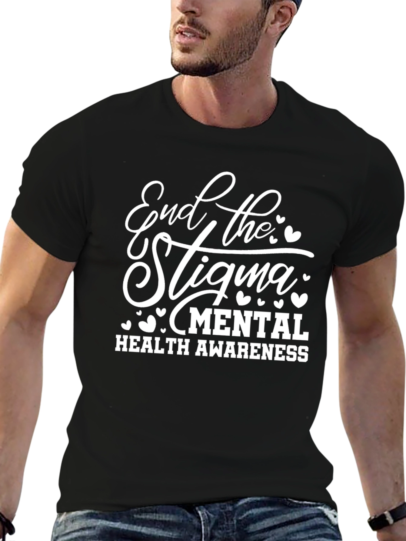 End the Stigma Mental Health Awareness T-Shirt