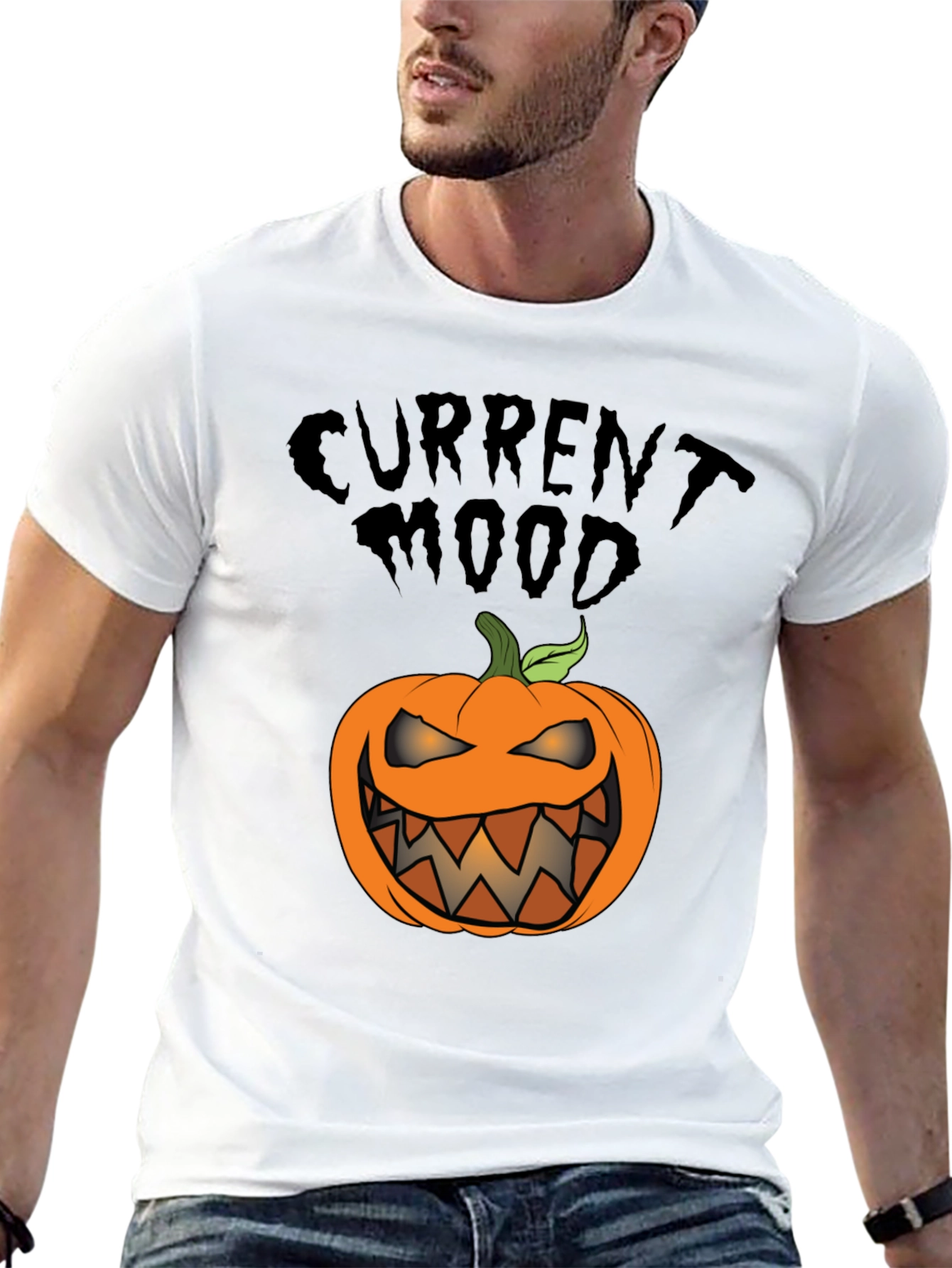 Current Mood Jack-o-Lantern Tee