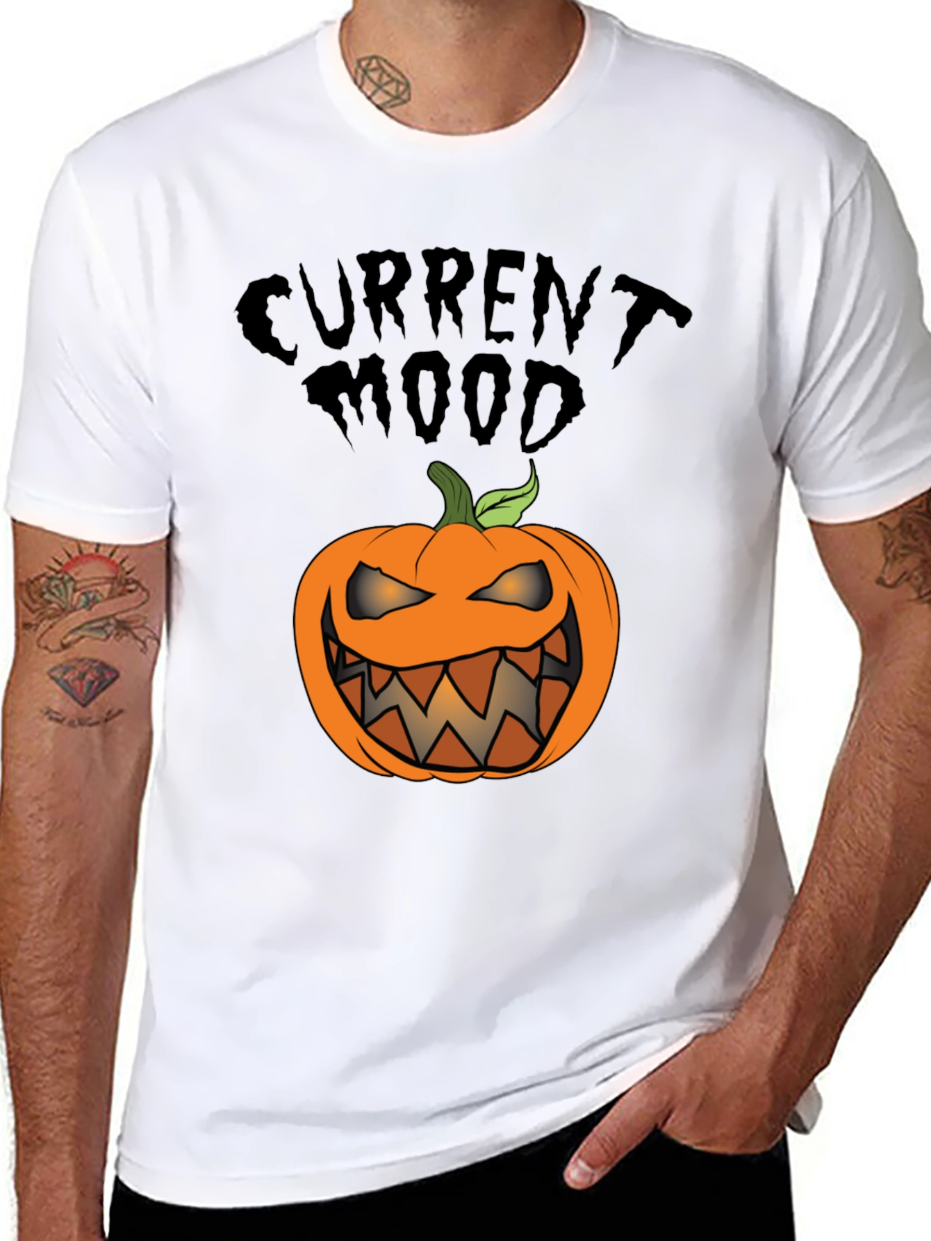 Current Mood Jack-o-Lantern Tee