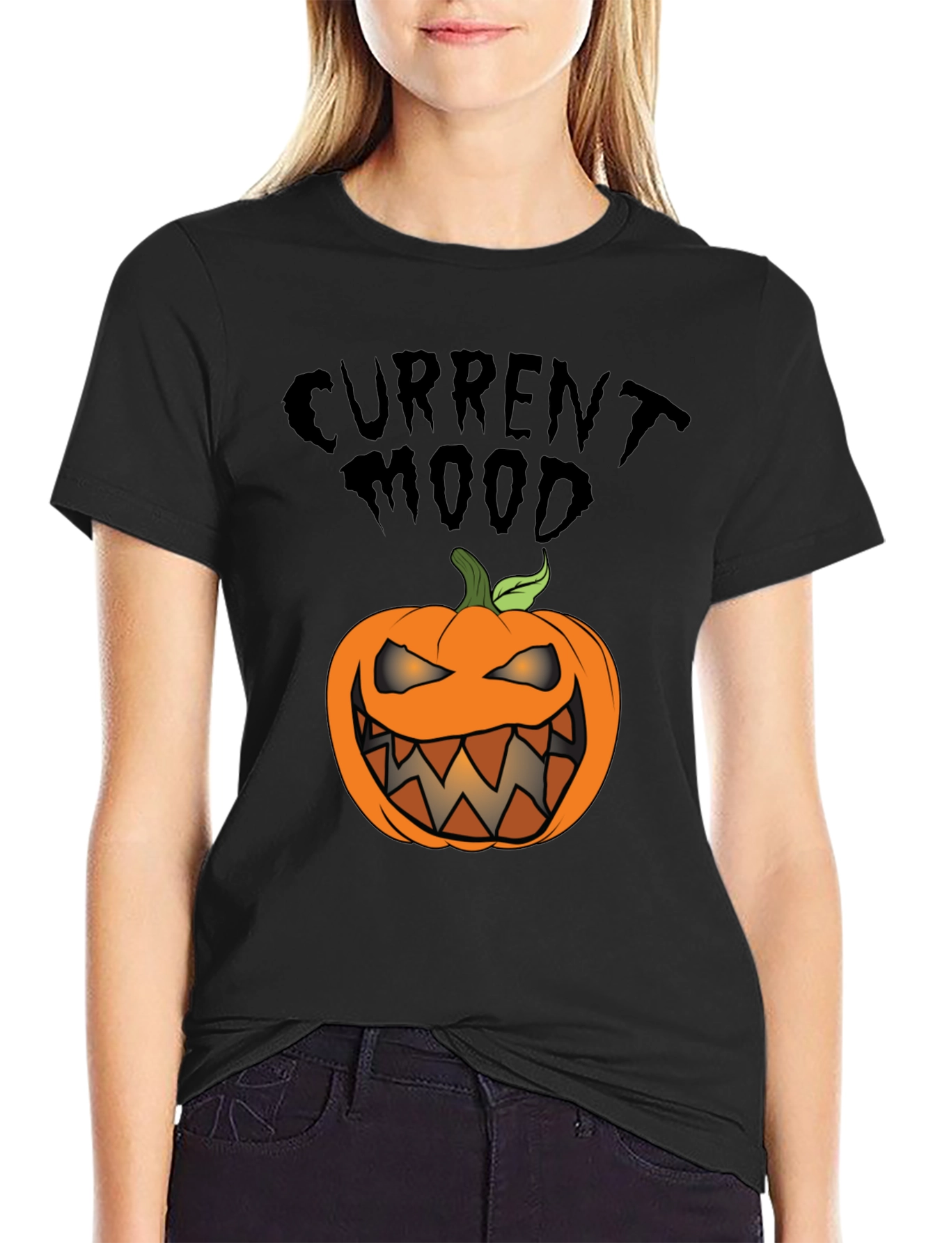 Current Mood Jack-o-Lantern Tee
