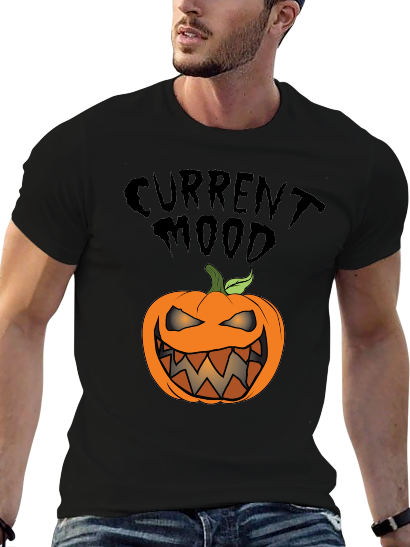 Current Mood Jack-o-Lantern Tee