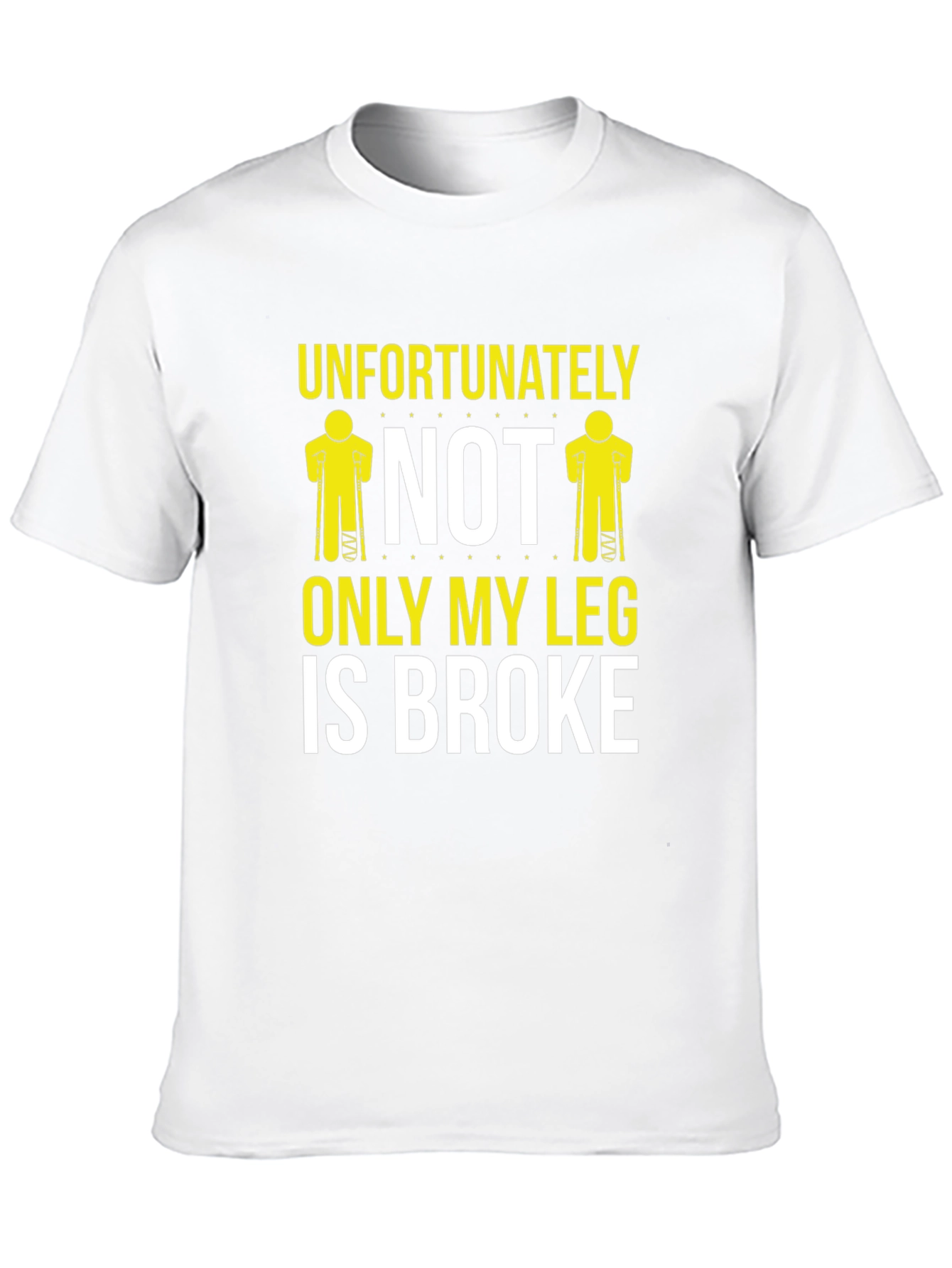 Humorous Not Only My Leg Graphic T-Shirt