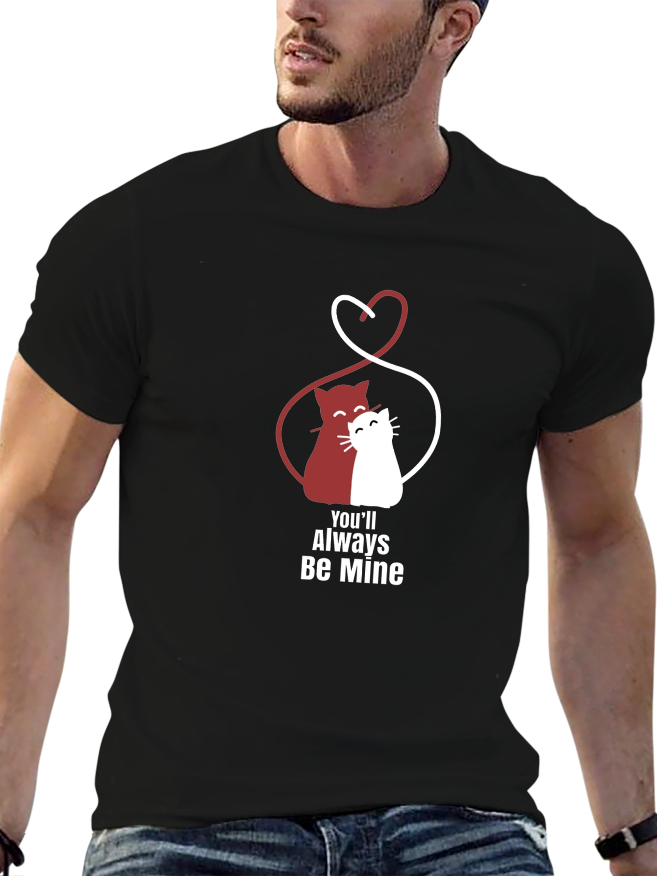 Youll Always Be Mine Black Graphic Tee