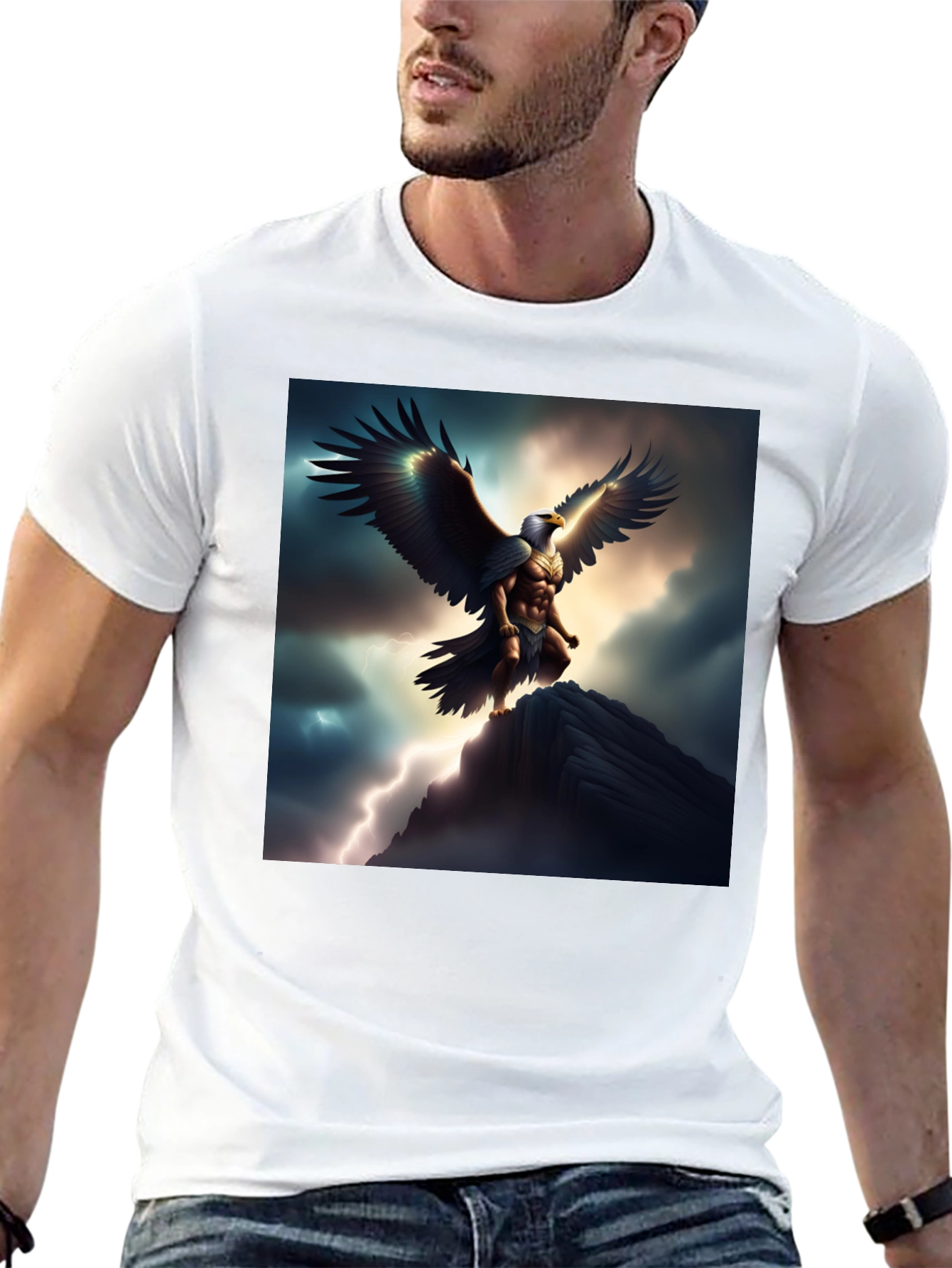 Eagle Warrior T-Shirt - Mythical Strength
