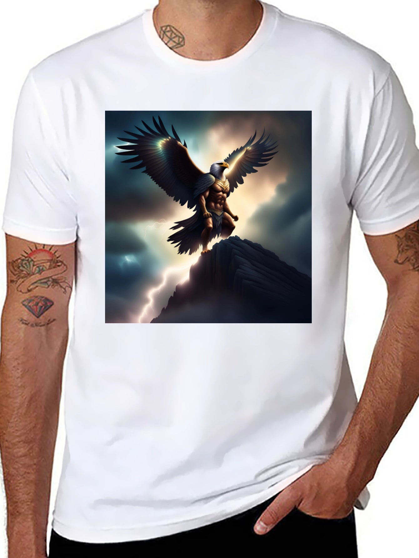 Eagle Warrior T-Shirt - Mythical Strength