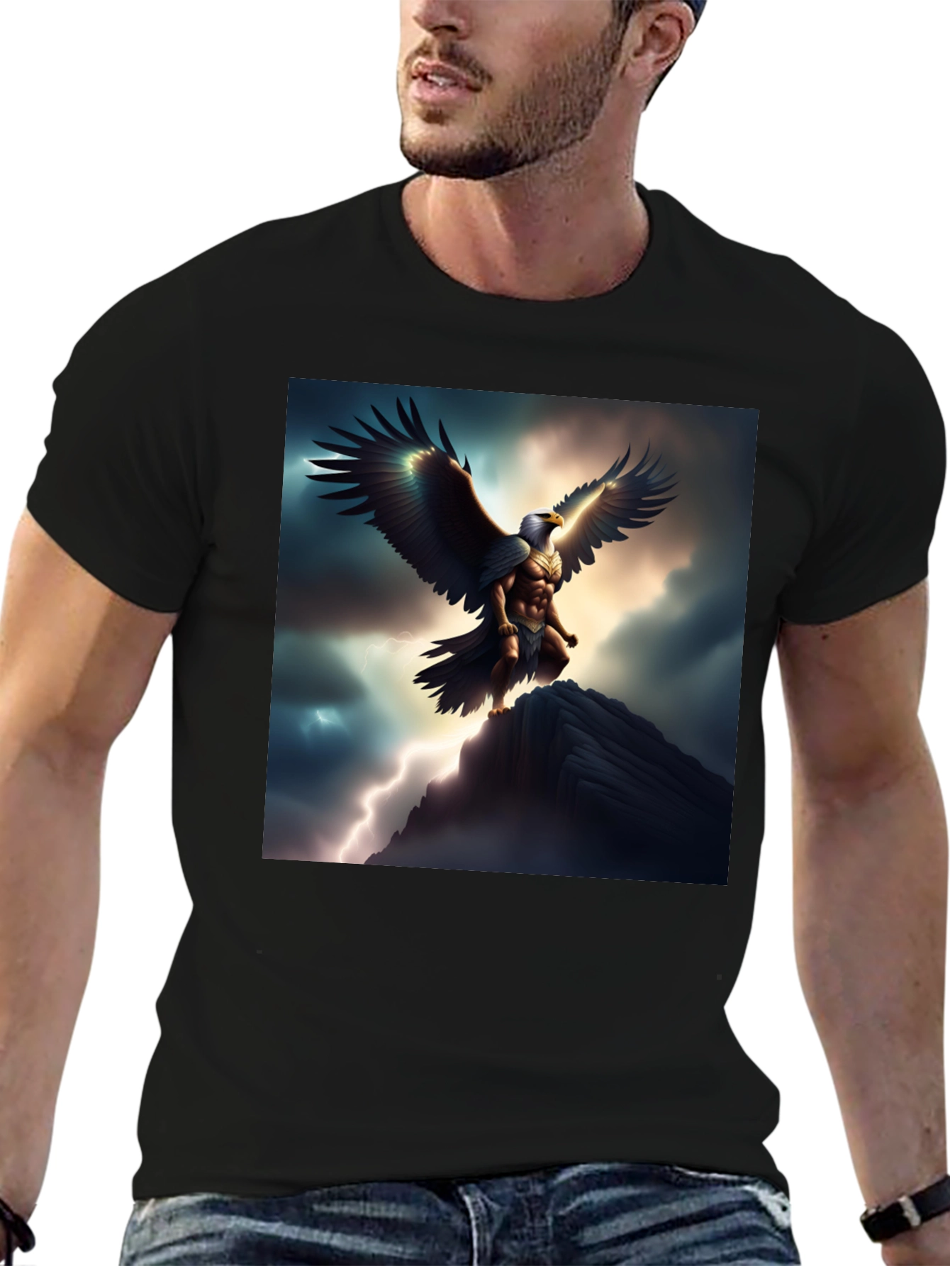 Eagle Warrior T-Shirt - Mythical Strength