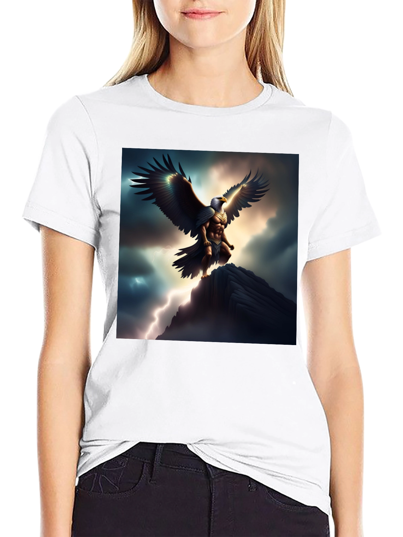 Eagle Warrior T-Shirt - Mythical Strength