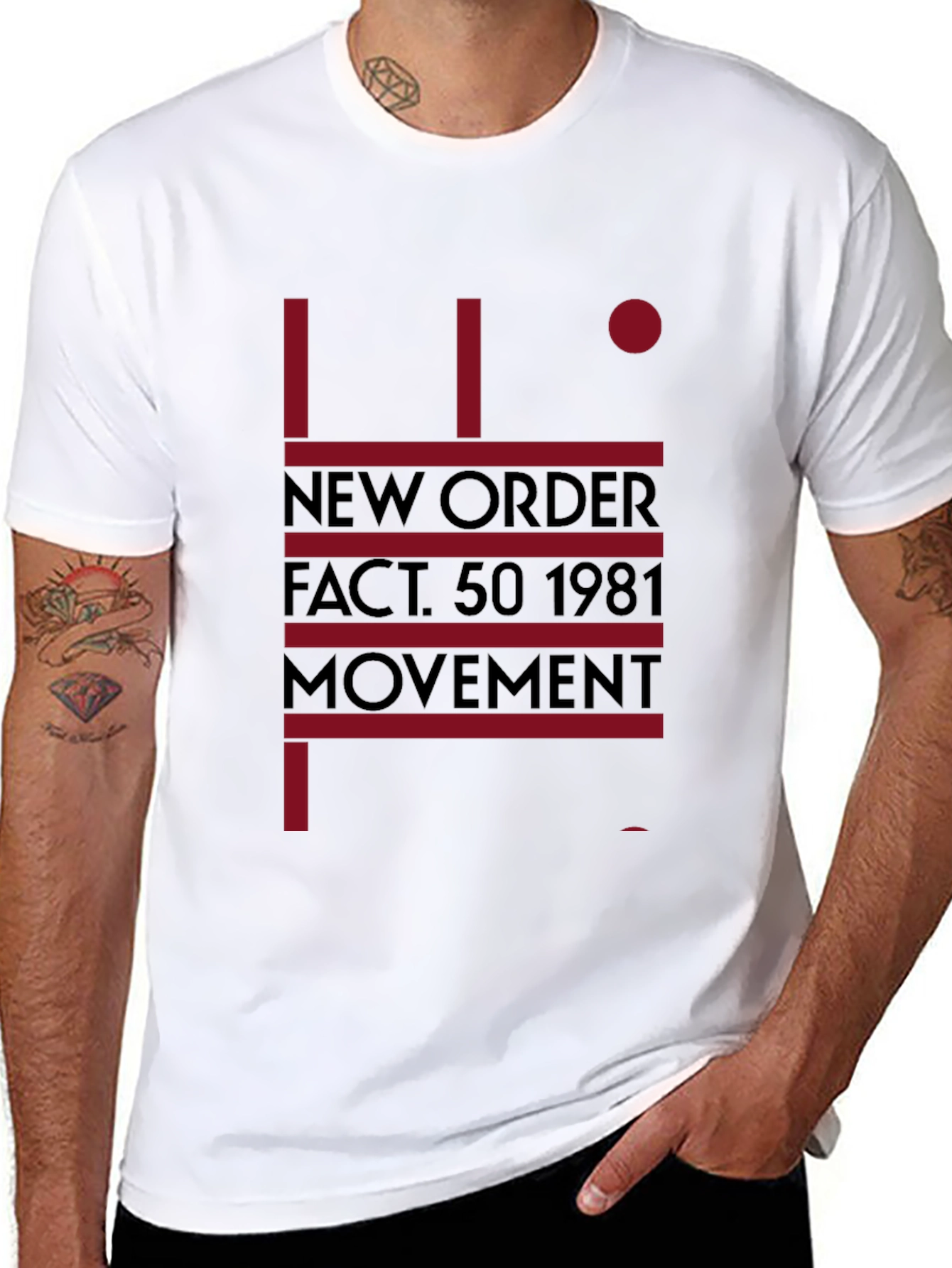 New Order Movement Band T-Shirt
