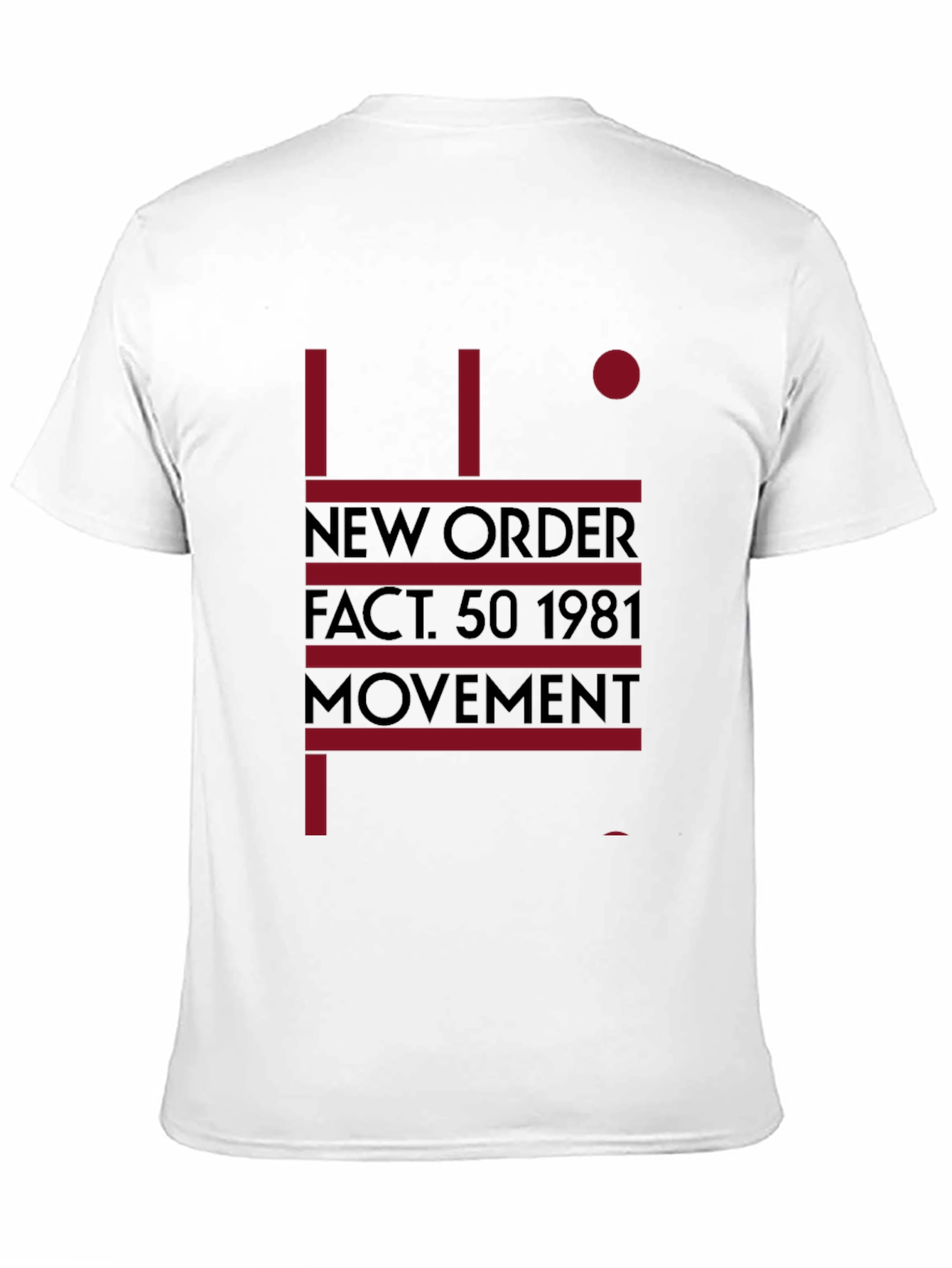 New Order Movement Band T-Shirt