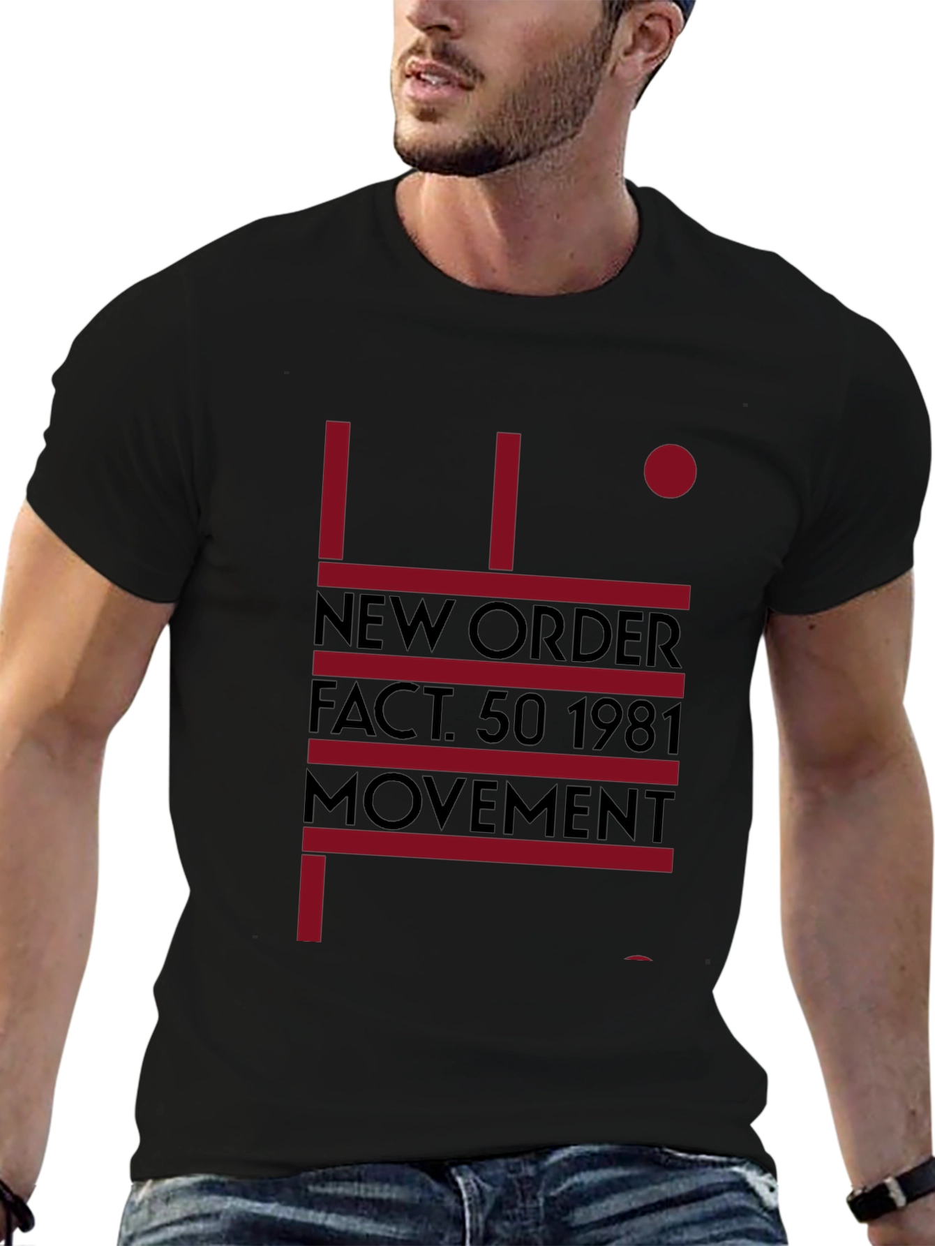 New Order Movement Band T-Shirt