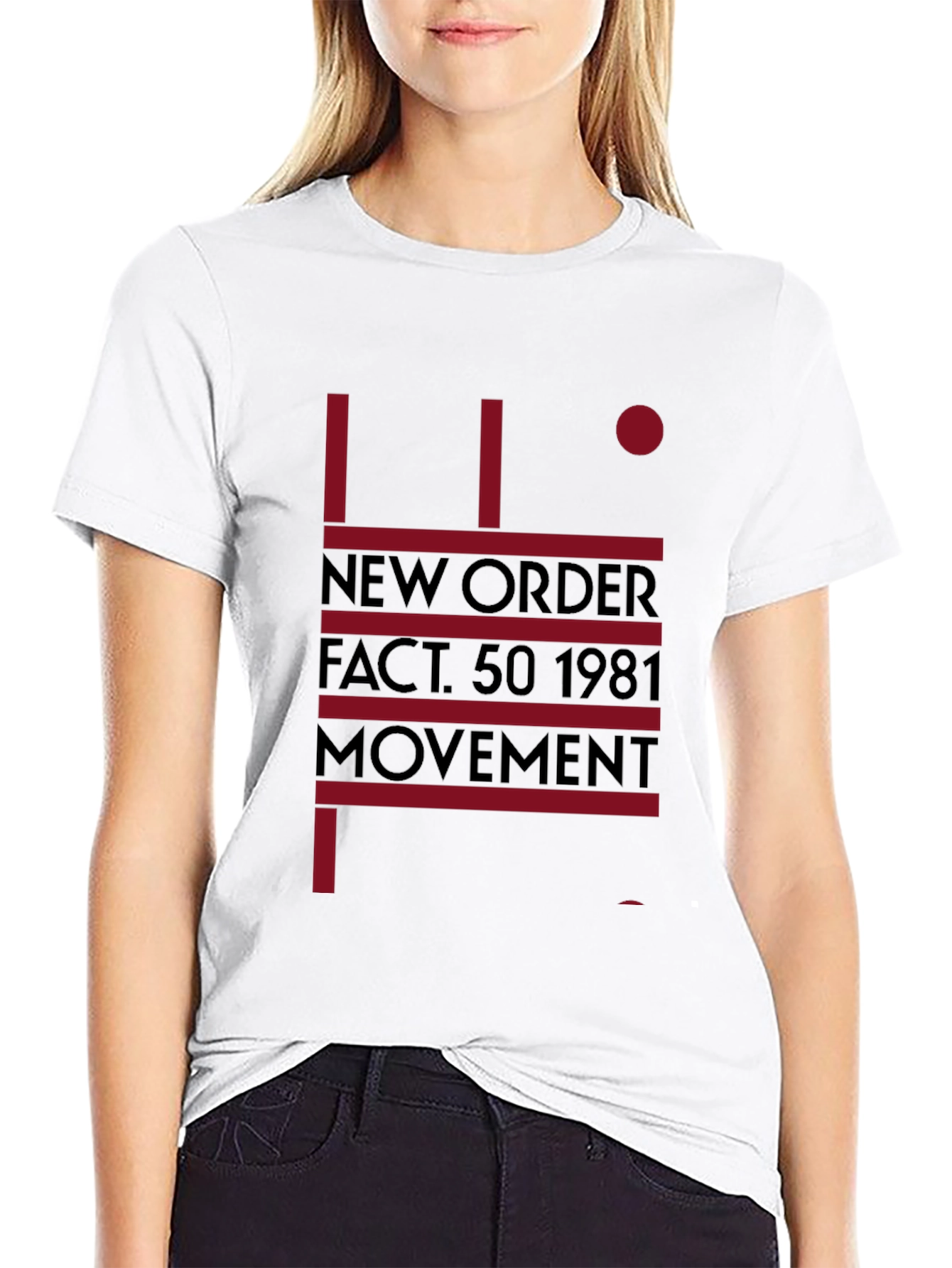 New Order Movement Band T-Shirt