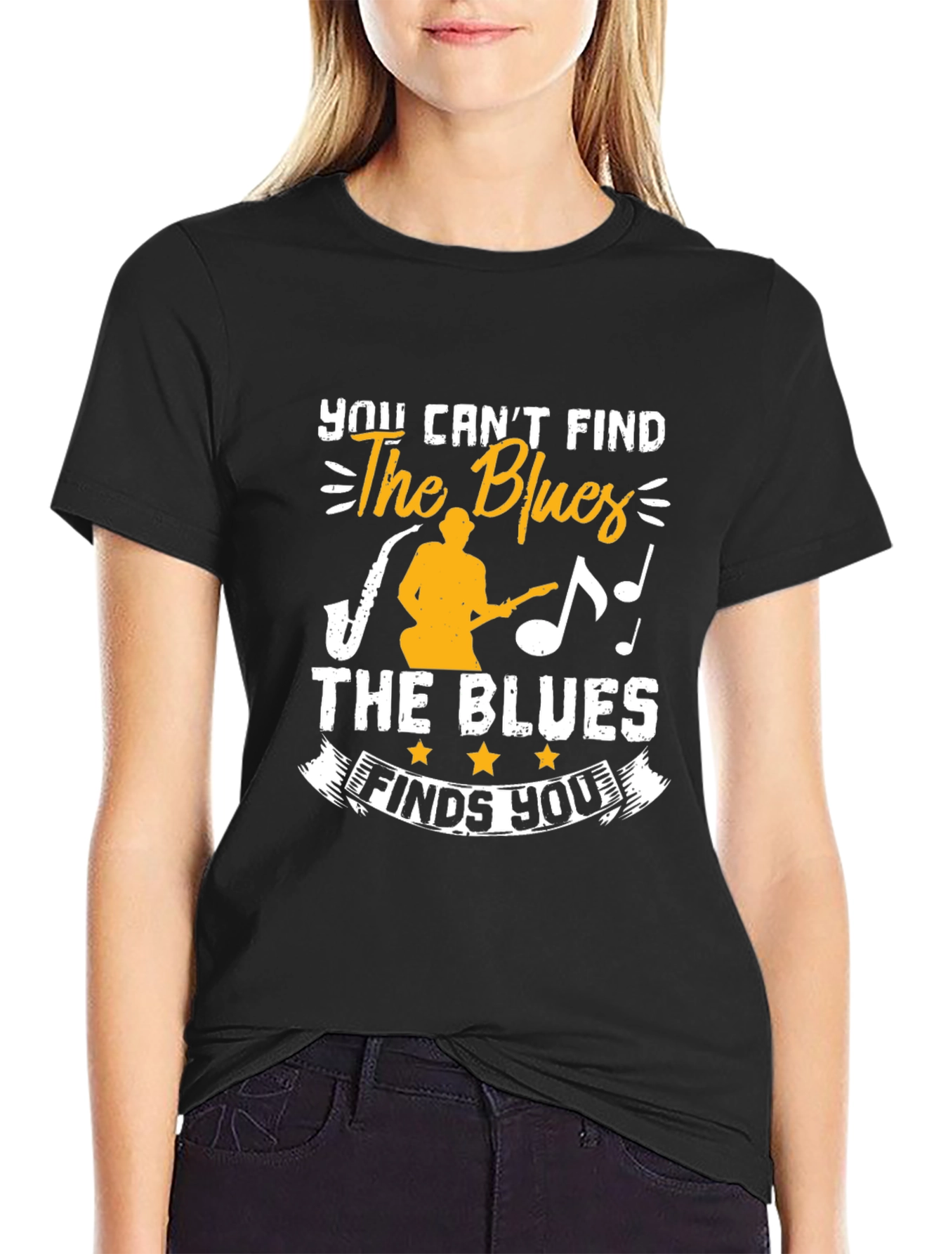 The Blues Finds You T-Shirt - Music Lover Tee