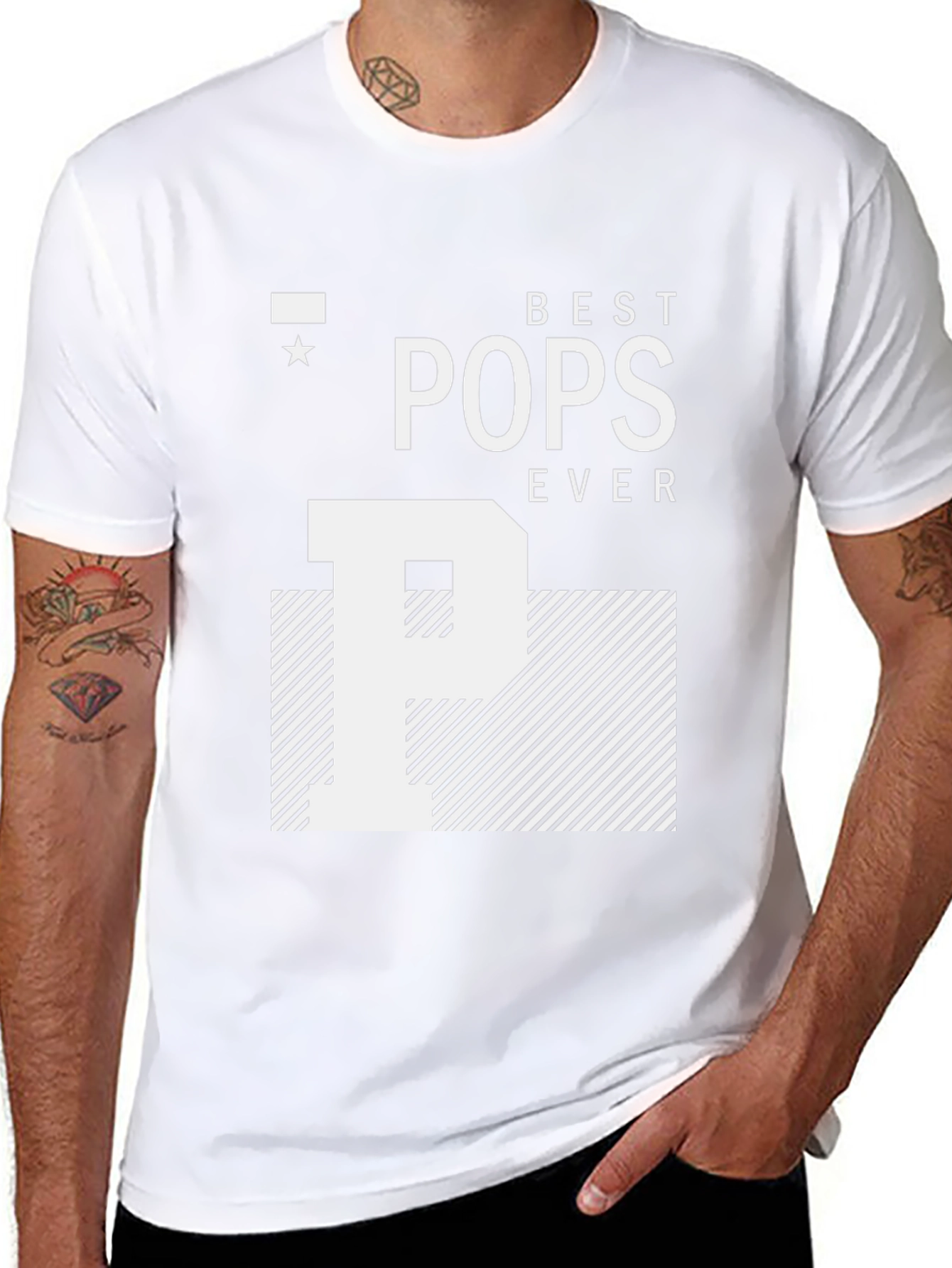 Best Pops Ever Graphic Tee - Fathers Day Gift