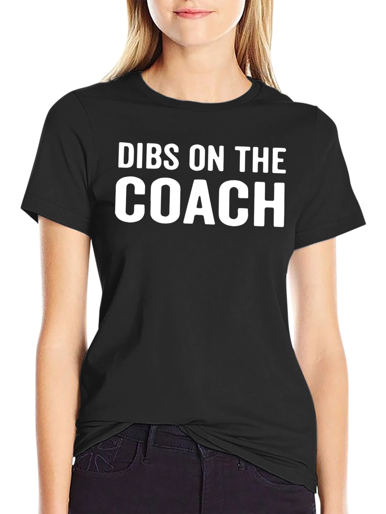 Dibs on the Coach T-Shirt - Funny & Casual