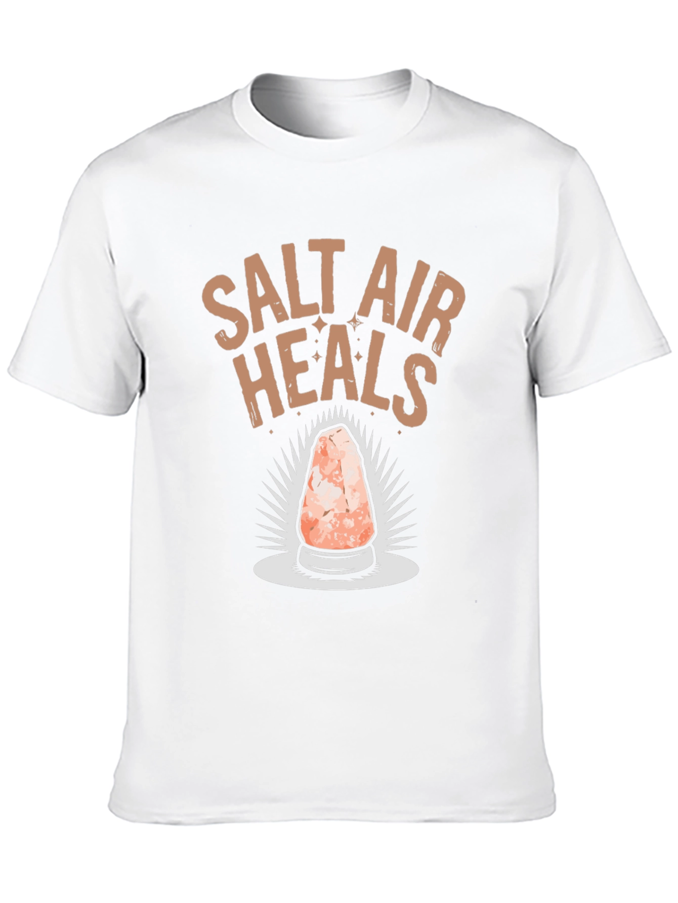 Salt Air Heals Graphic T-Shirt - Black