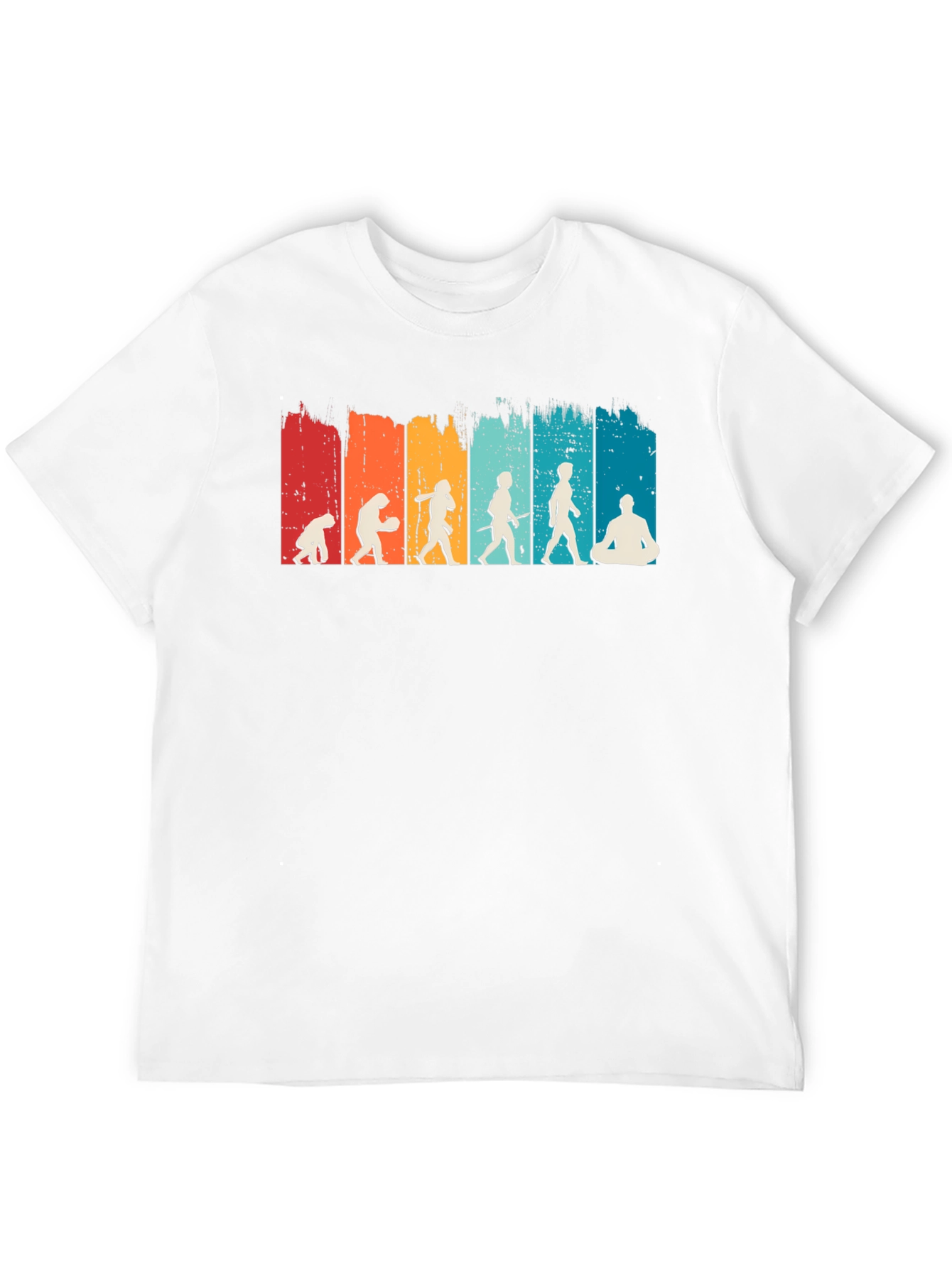 Evolution Meditation T-Shirt - Black