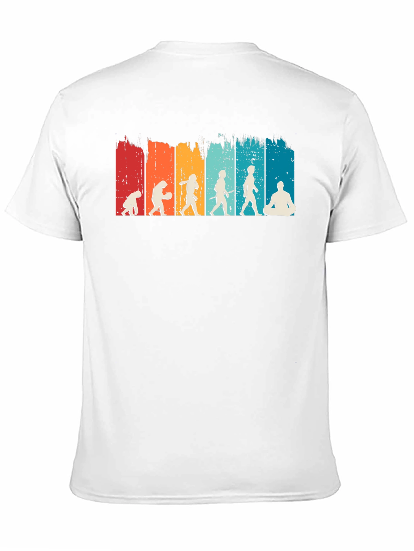 Evolution Meditation T-Shirt - Black