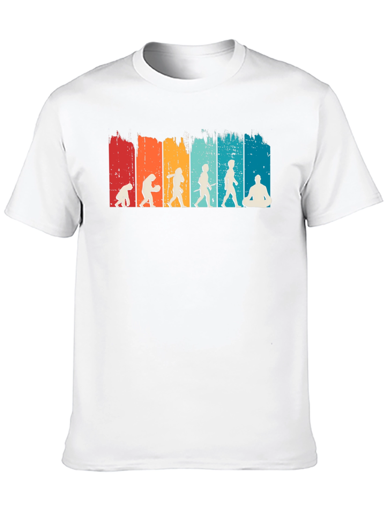 Evolution Meditation T-Shirt - Black