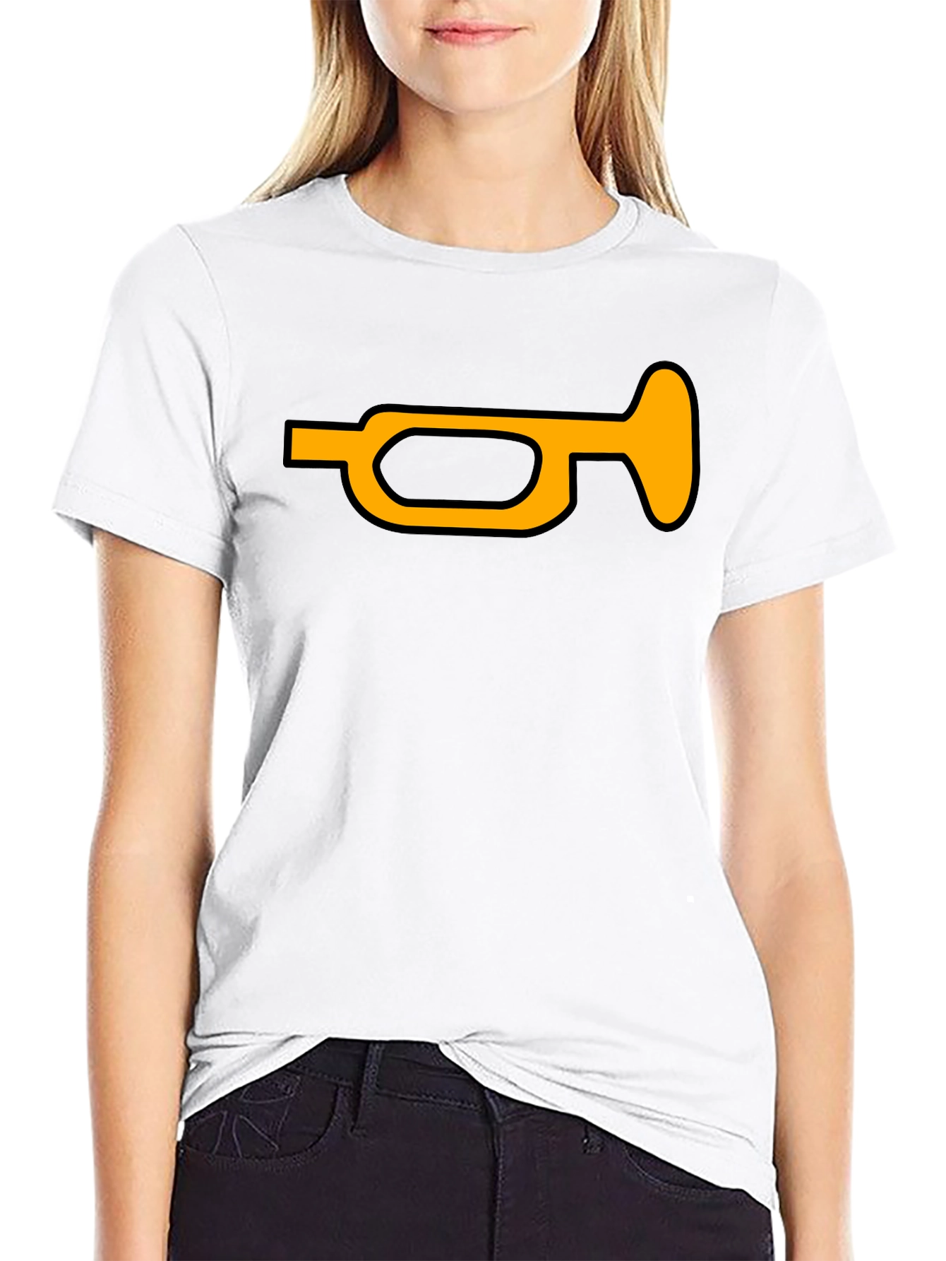 Trumpet Graphic Tee - Bold Musical Statement