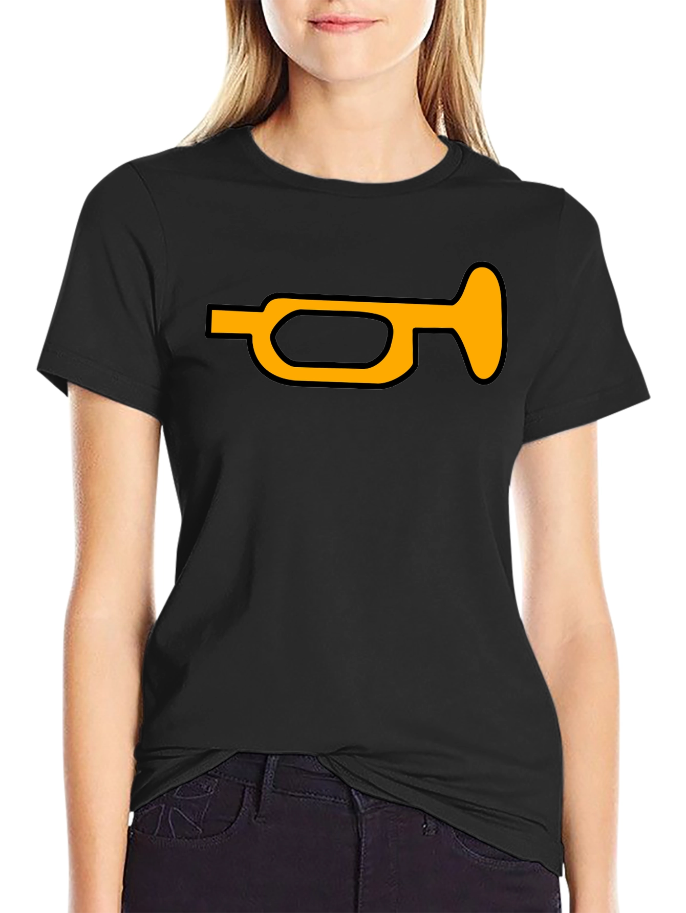 Trumpet Graphic Tee - Bold Musical Statement