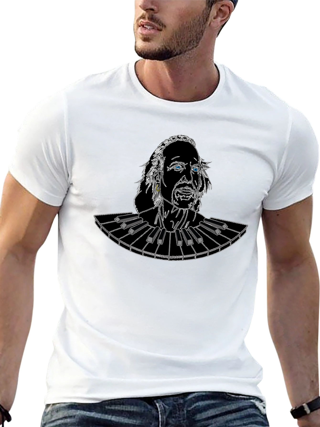 Piano Man Graphic Tee