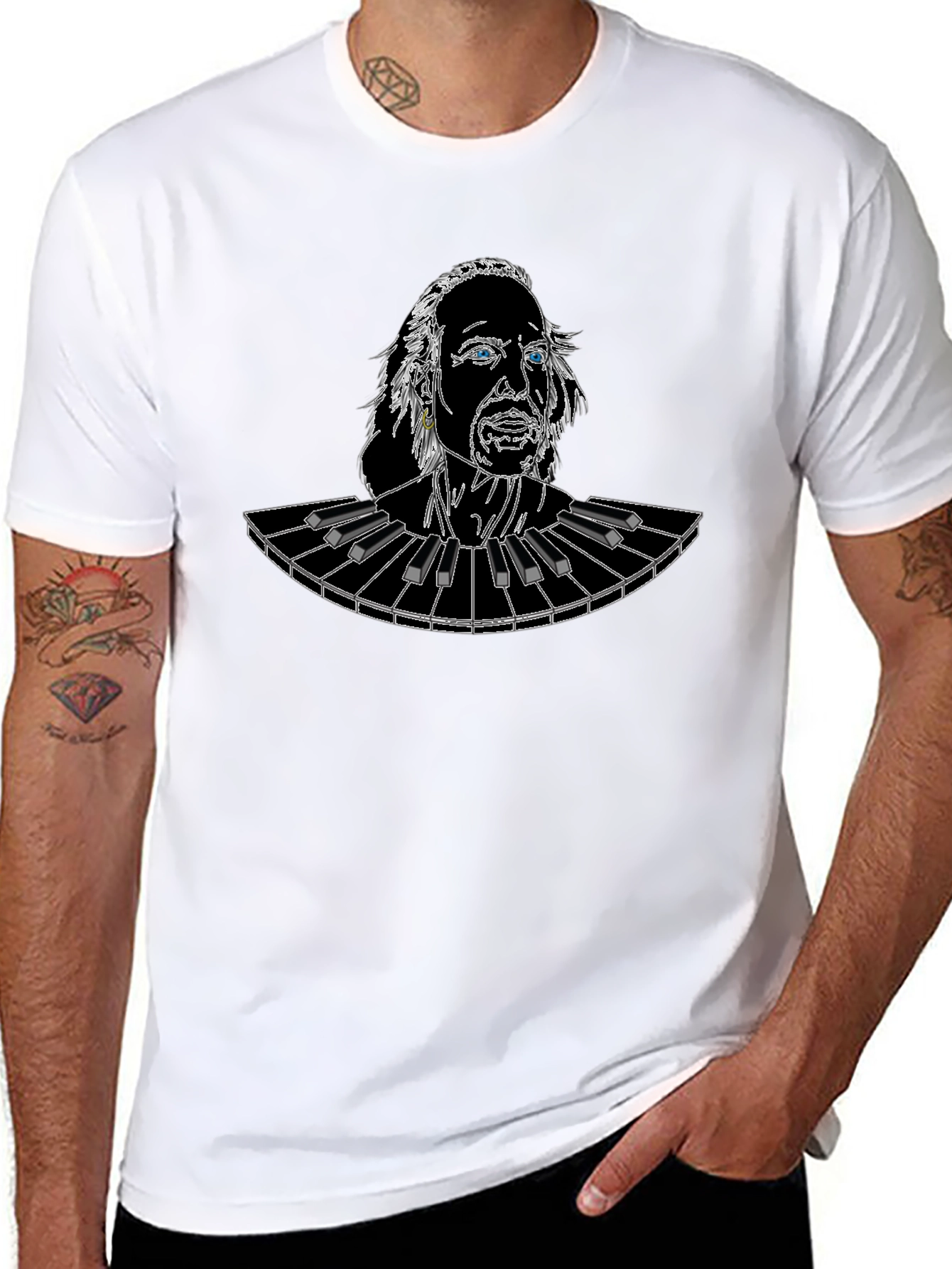 Piano Man Graphic Tee