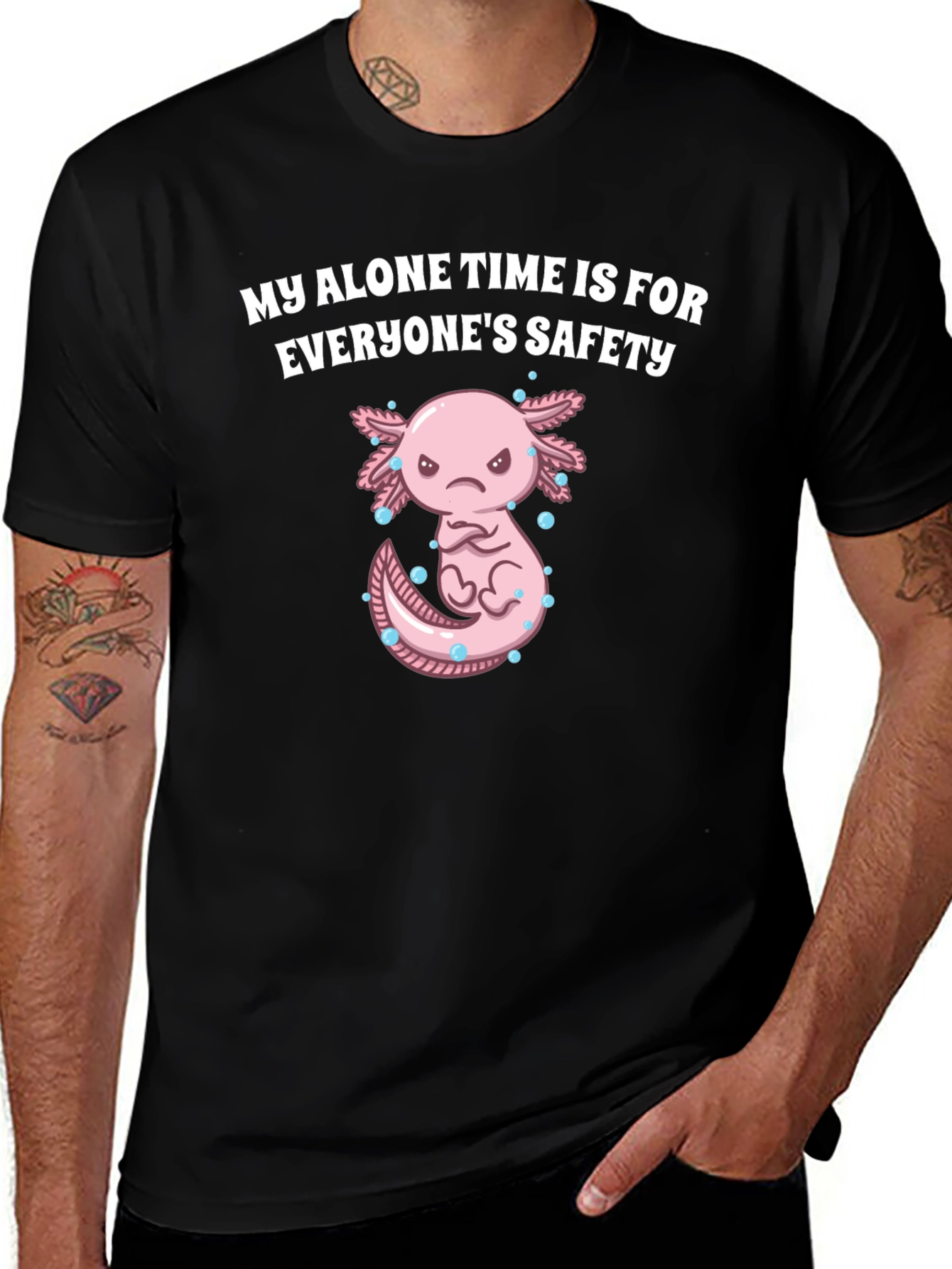 My Alone Time Axolotl Graphic Tee
