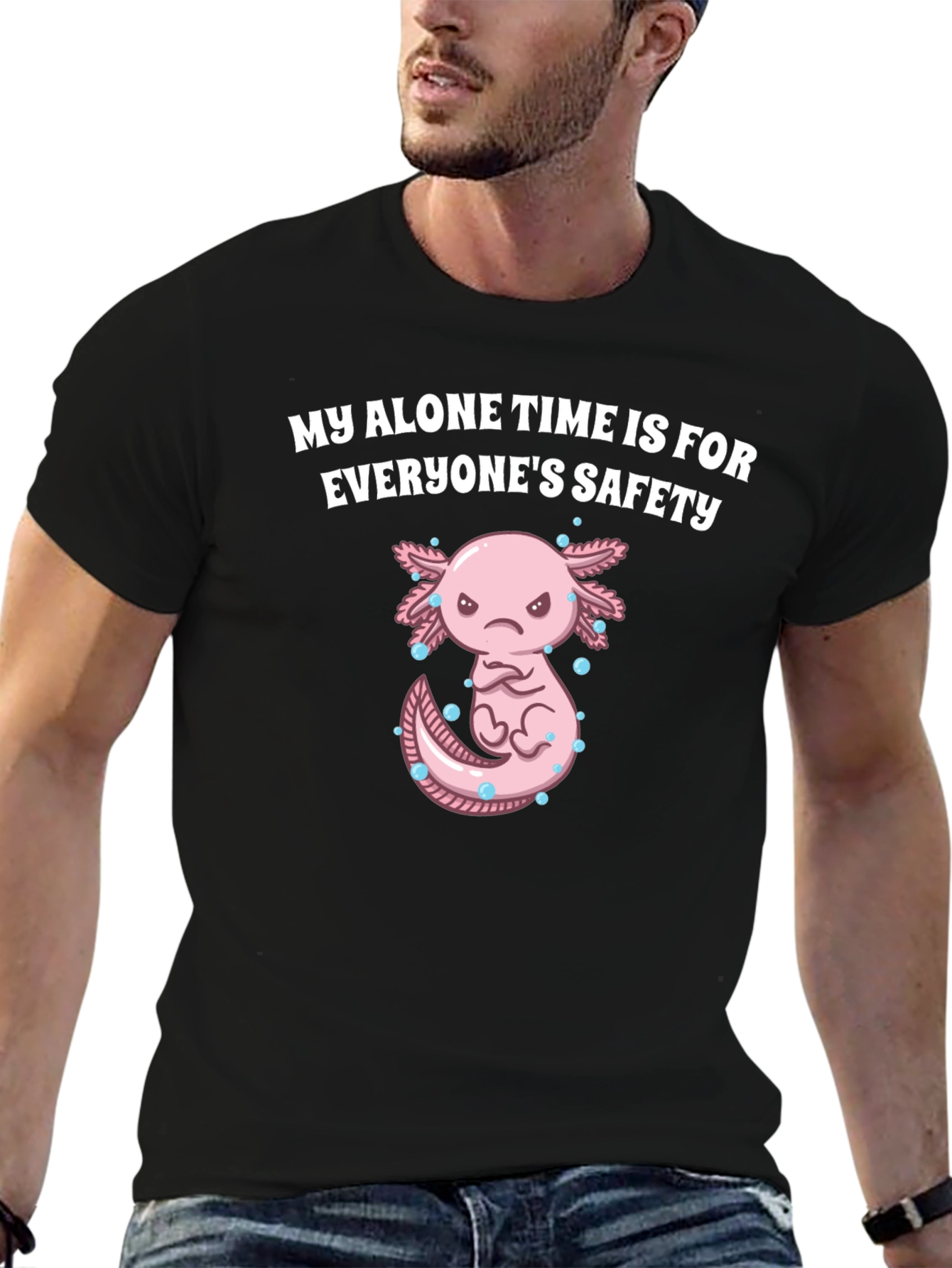 My Alone Time Axolotl Graphic Tee