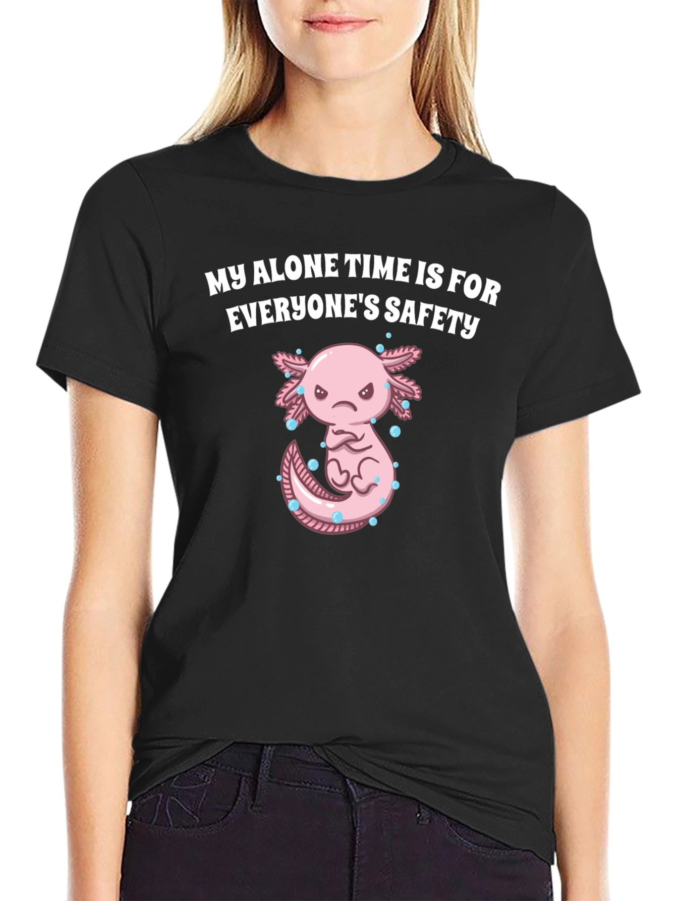 My Alone Time Axolotl Graphic Tee