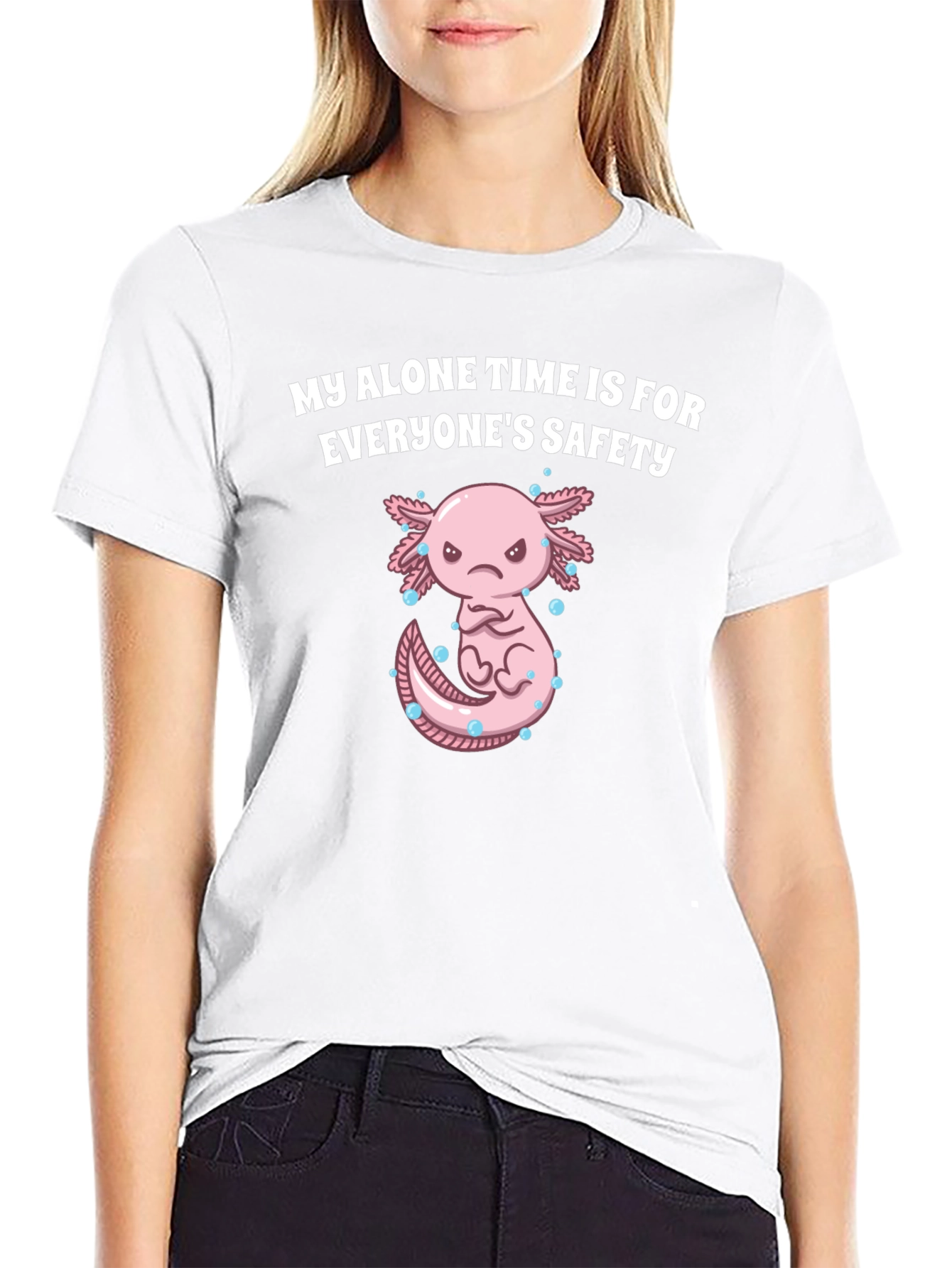 My Alone Time Axolotl Graphic Tee