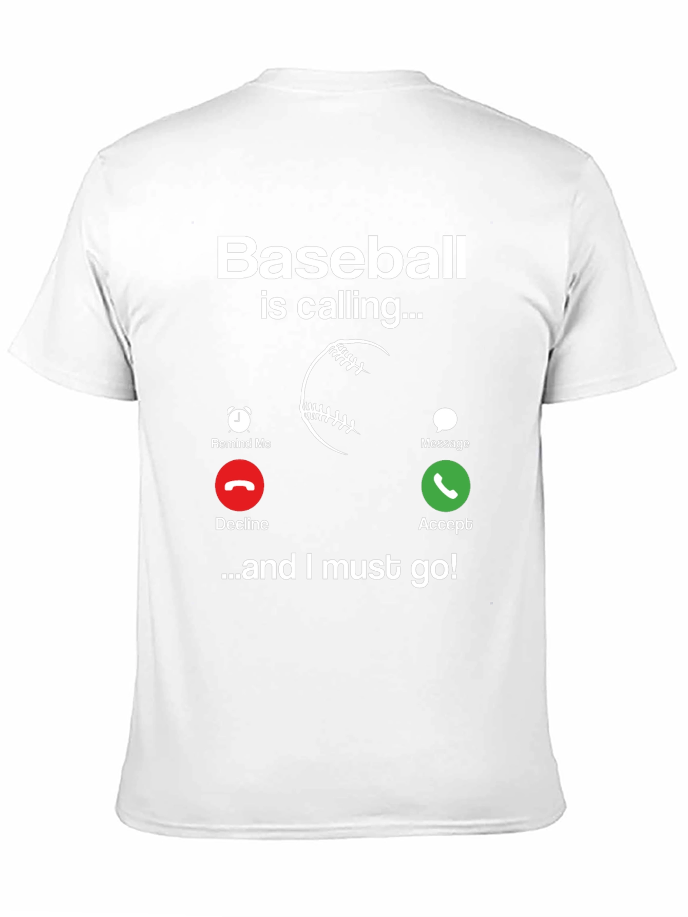 Baseball Calling T-Shirt - Funny Sports Tee