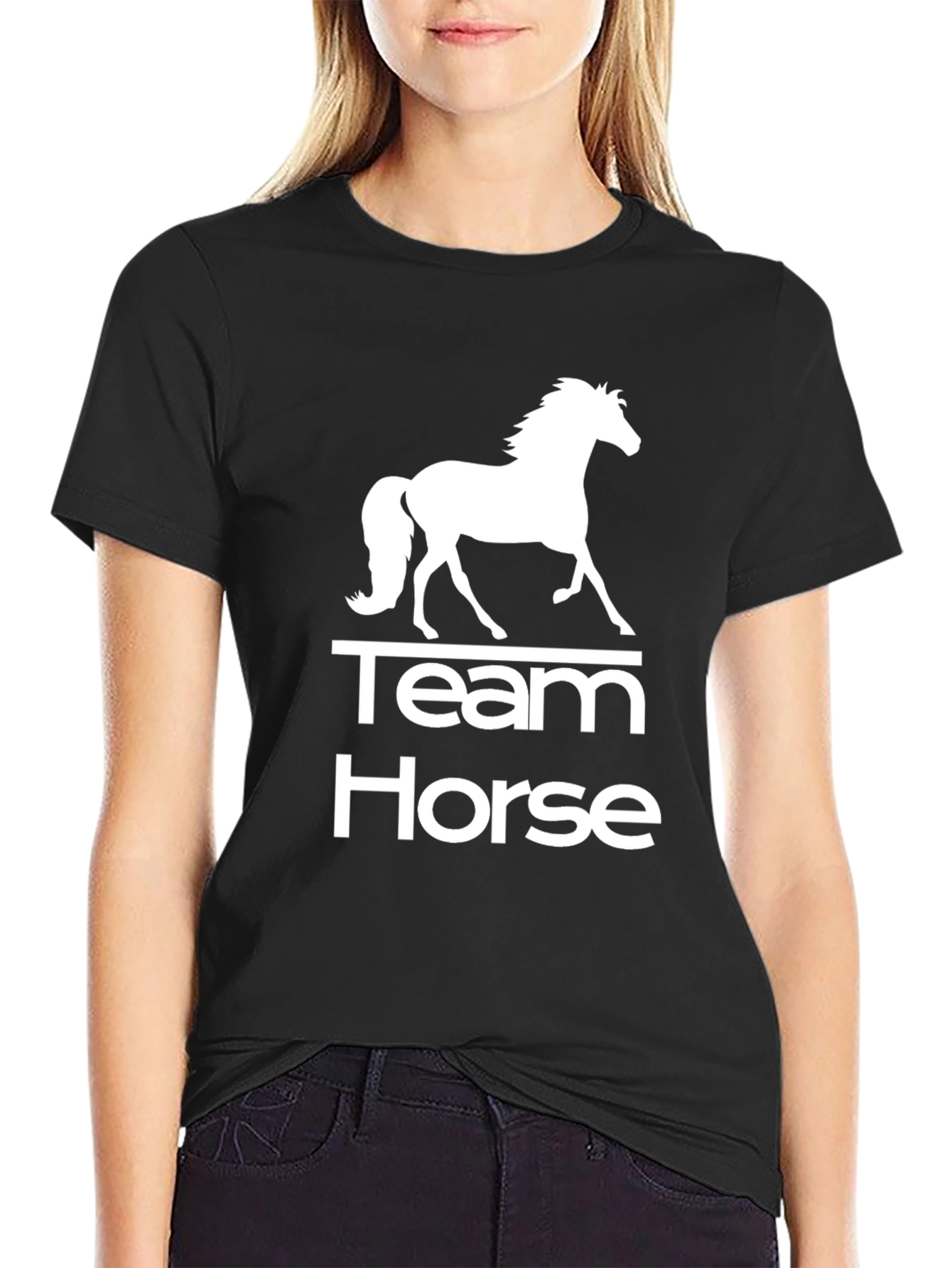 Team Horse Graphic Tee - Equestrian T-Shirt