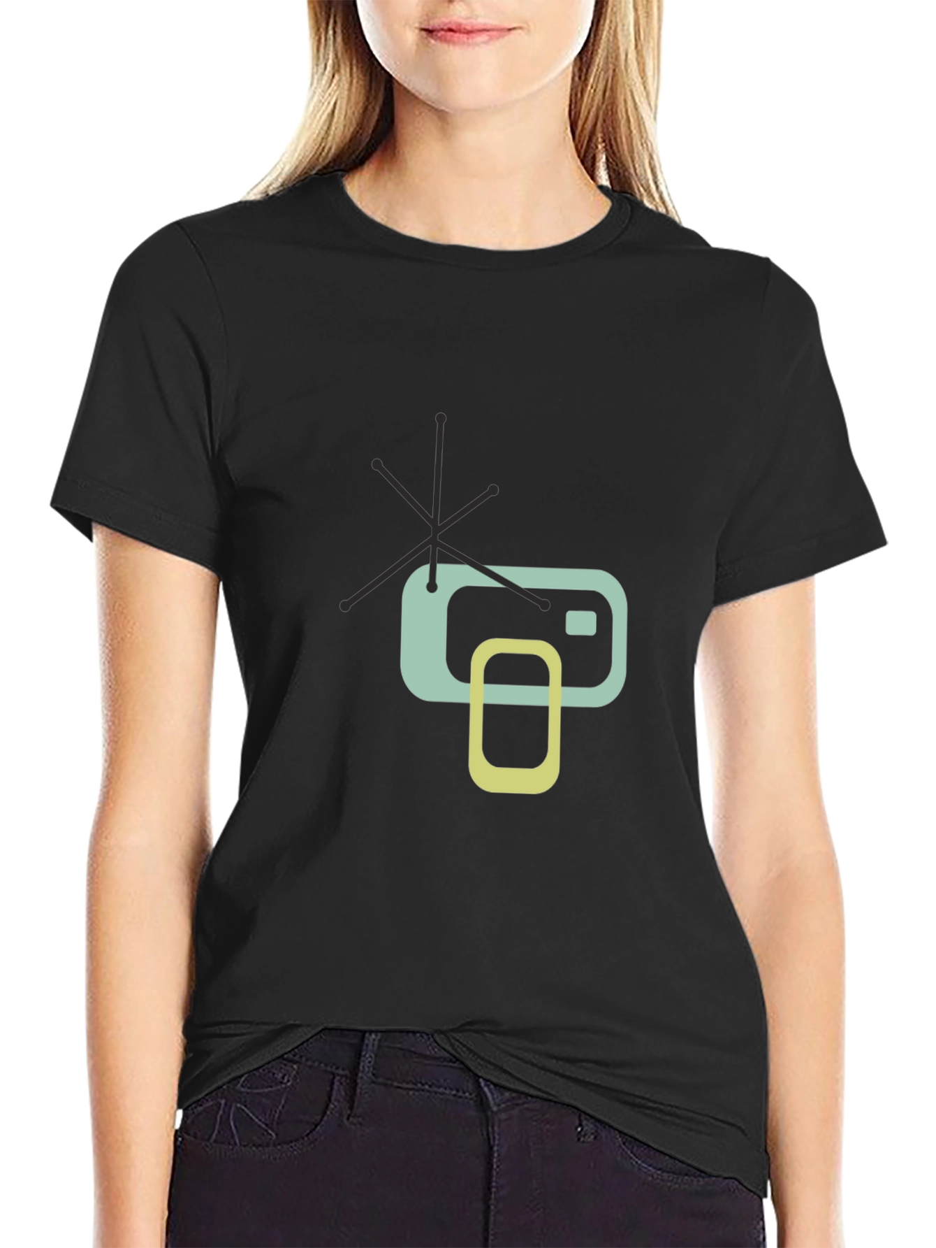 Mid-Century Modern Atomic Style Graphic Tee