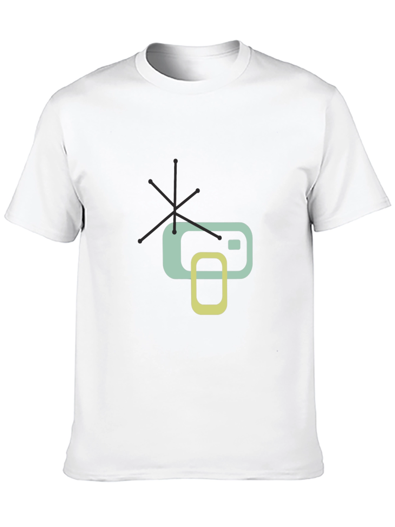 Mid-Century Modern Atomic Style Graphic Tee