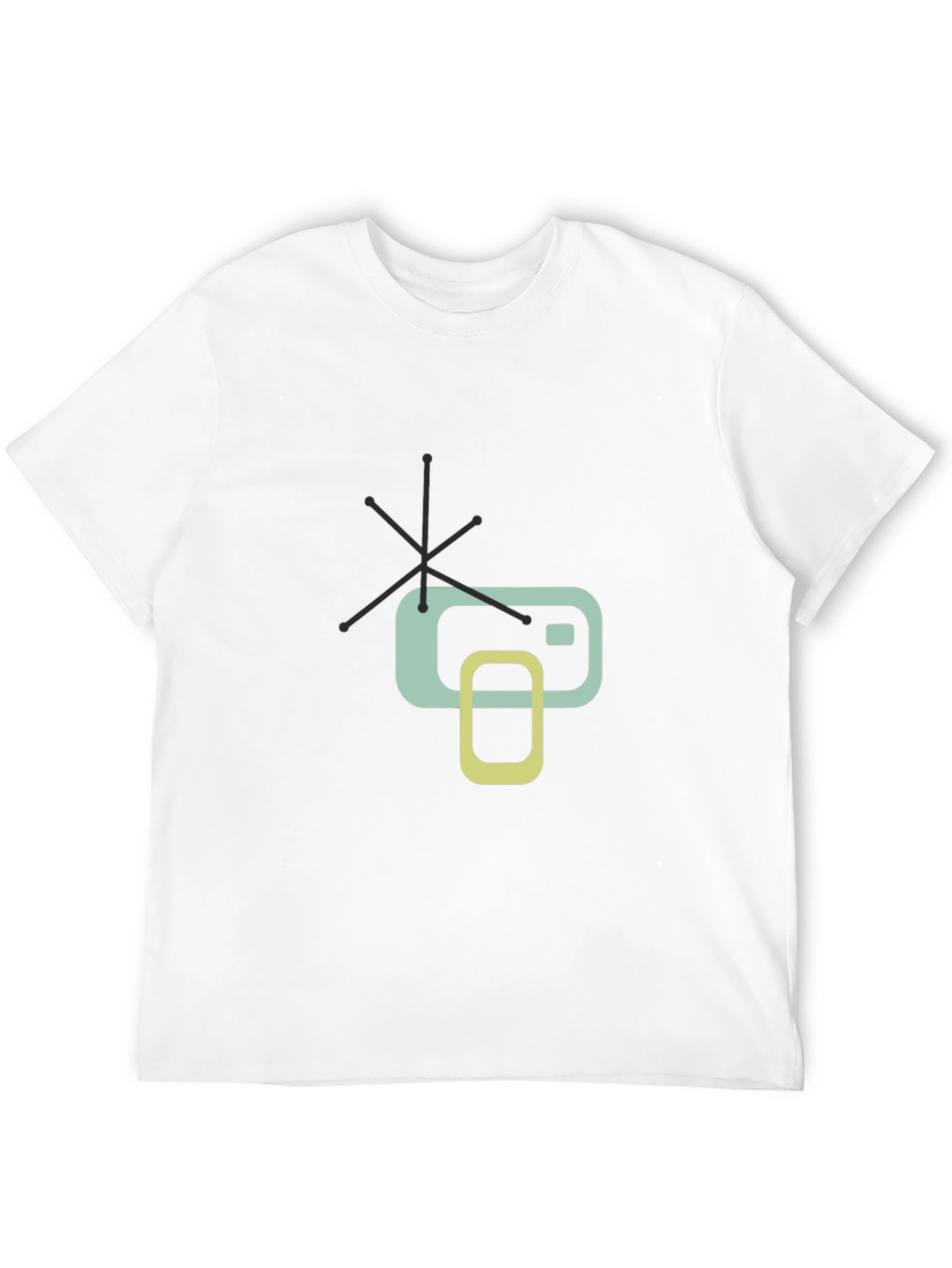 Mid-Century Modern Atomic Style Graphic Tee