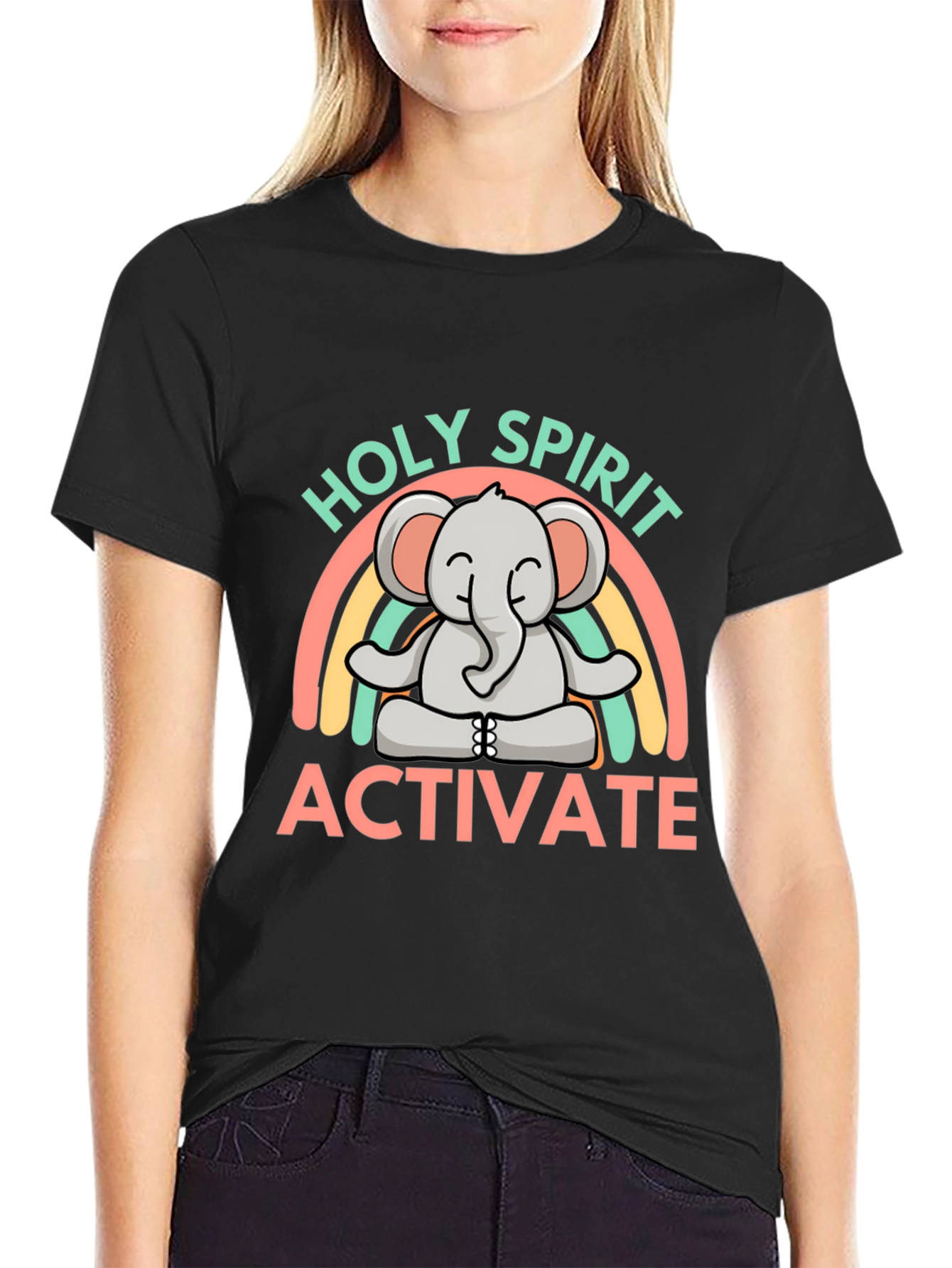 Holy Spirit Activate Elephant T-Shirt