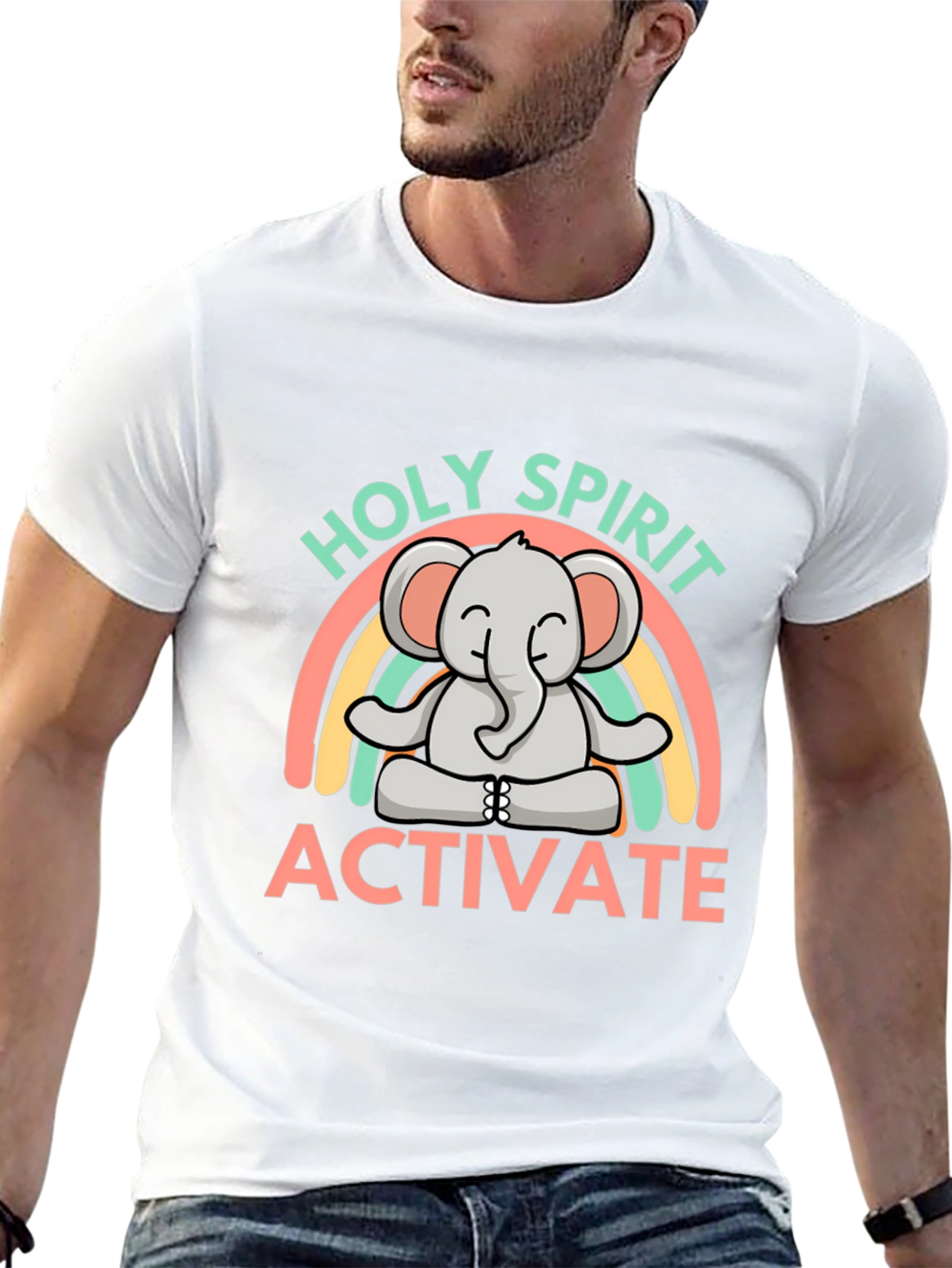 Holy Spirit Activate Elephant T-Shirt