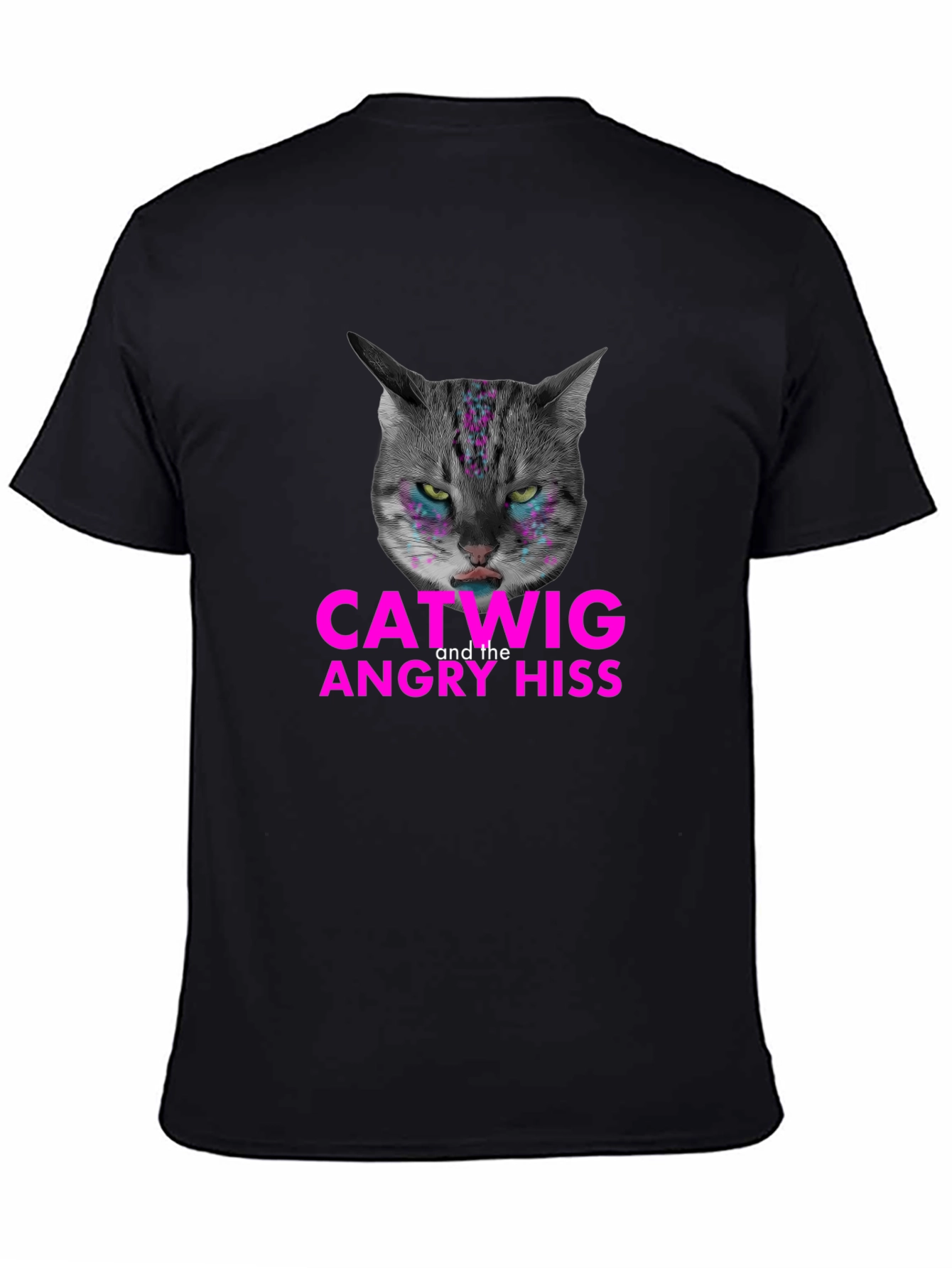 Catwig and the Angry Hiss Graphic Tee