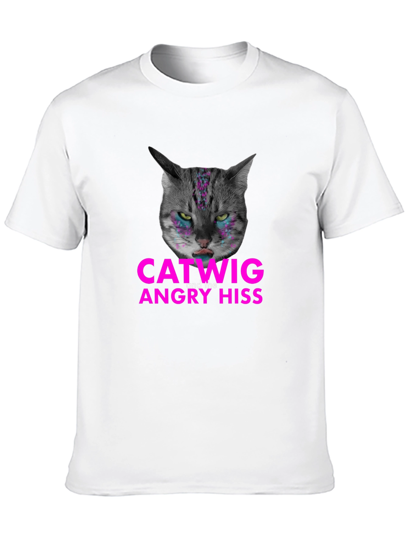 Catwig and the Angry Hiss Graphic Tee
