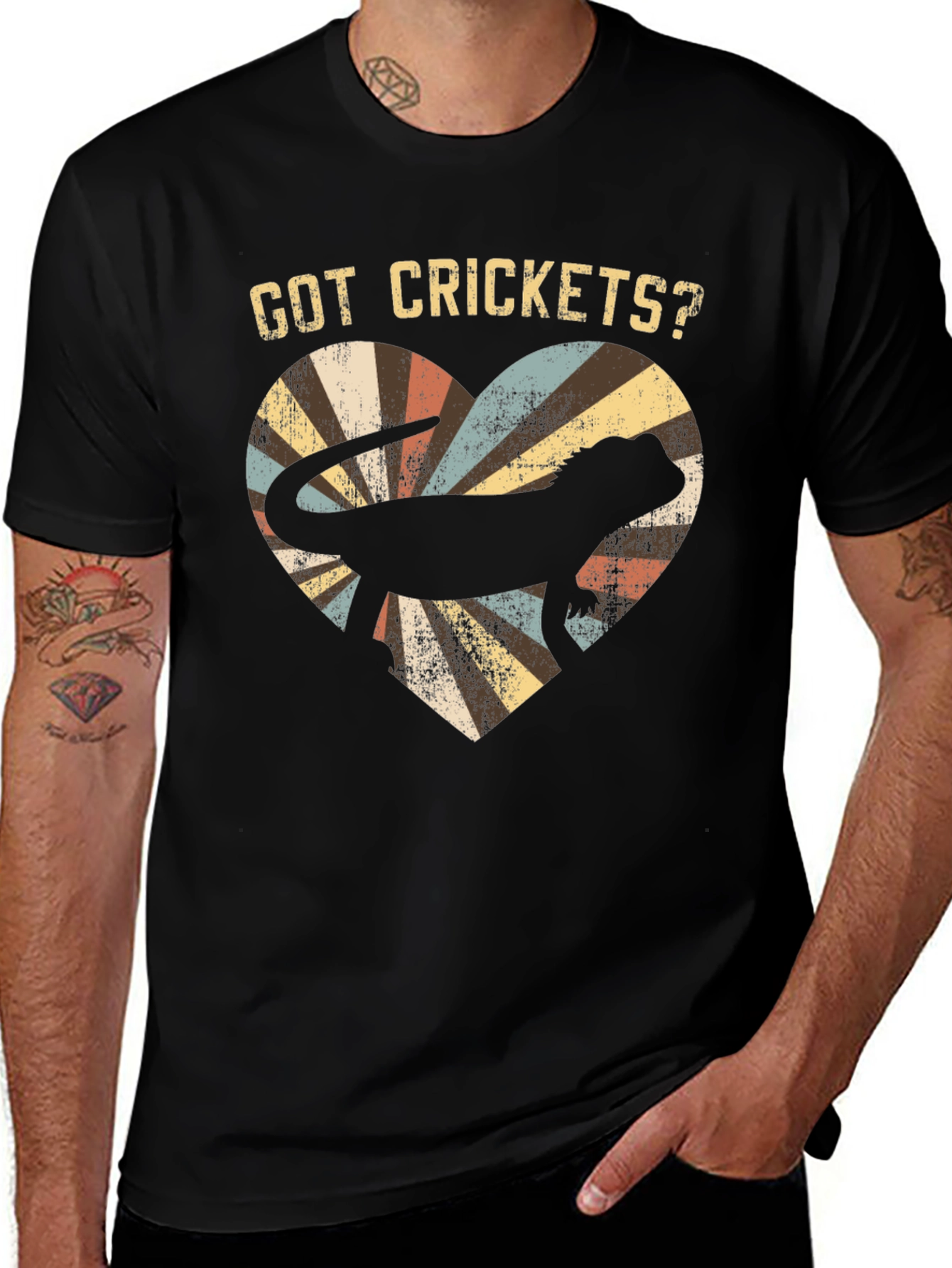 Got Crickets? Bearded Dragon T-Shirt