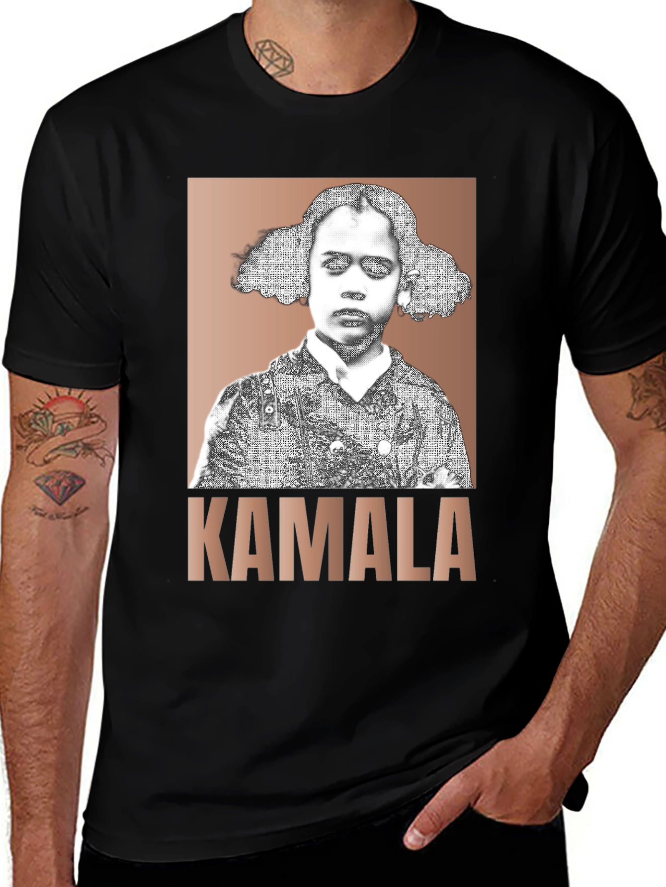 Kamala Portrait Graphic Tee
