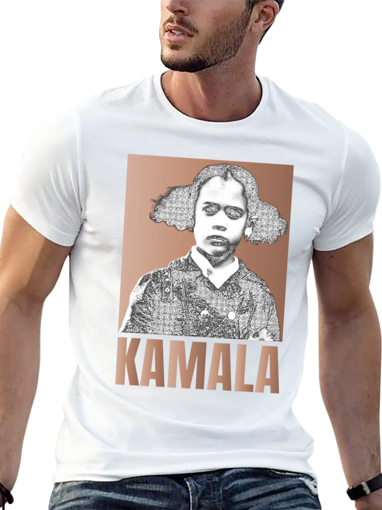 Kamala Portrait Graphic Tee