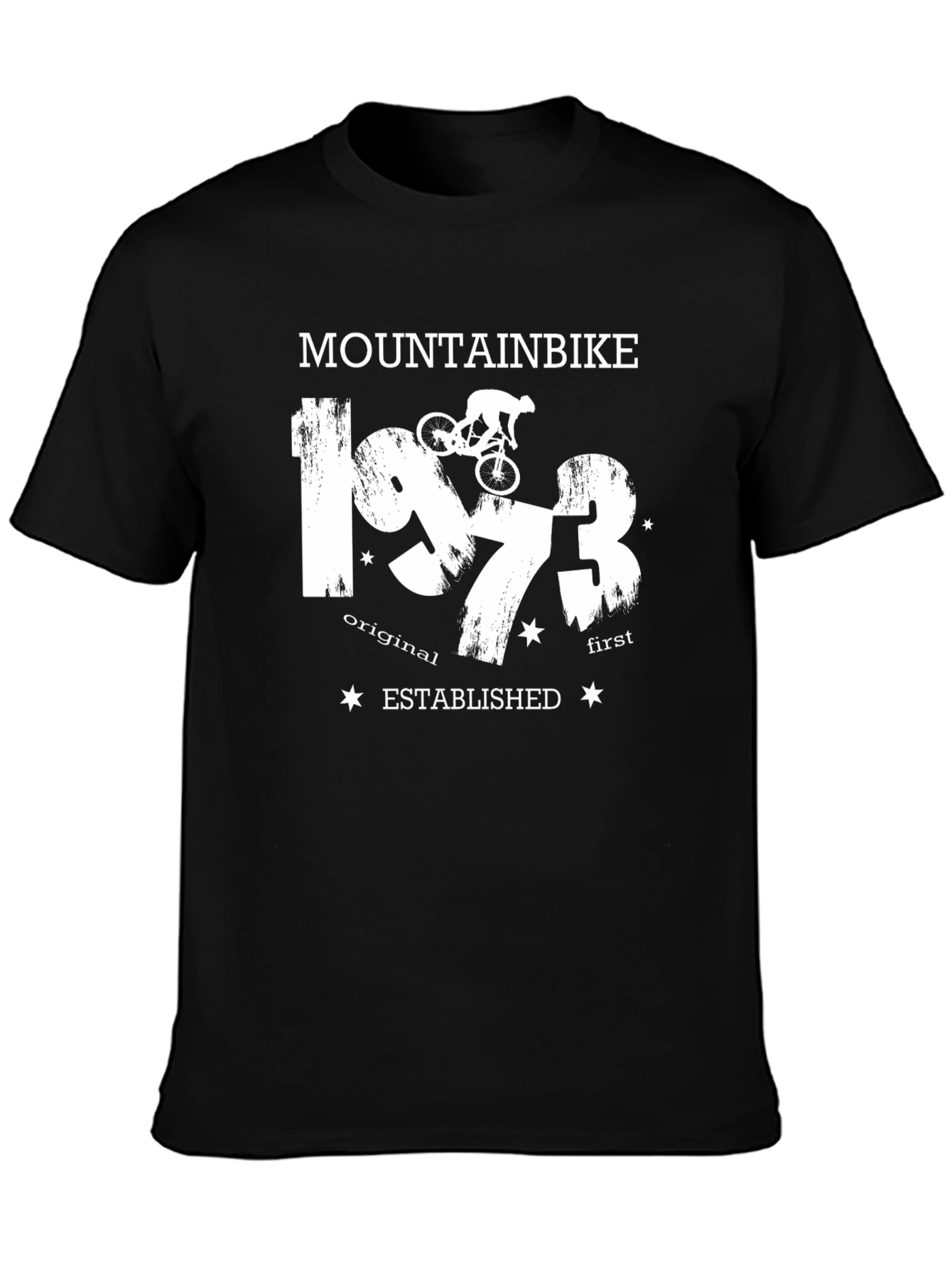 Mountainbike 1973 EST Established Black T-Shirt