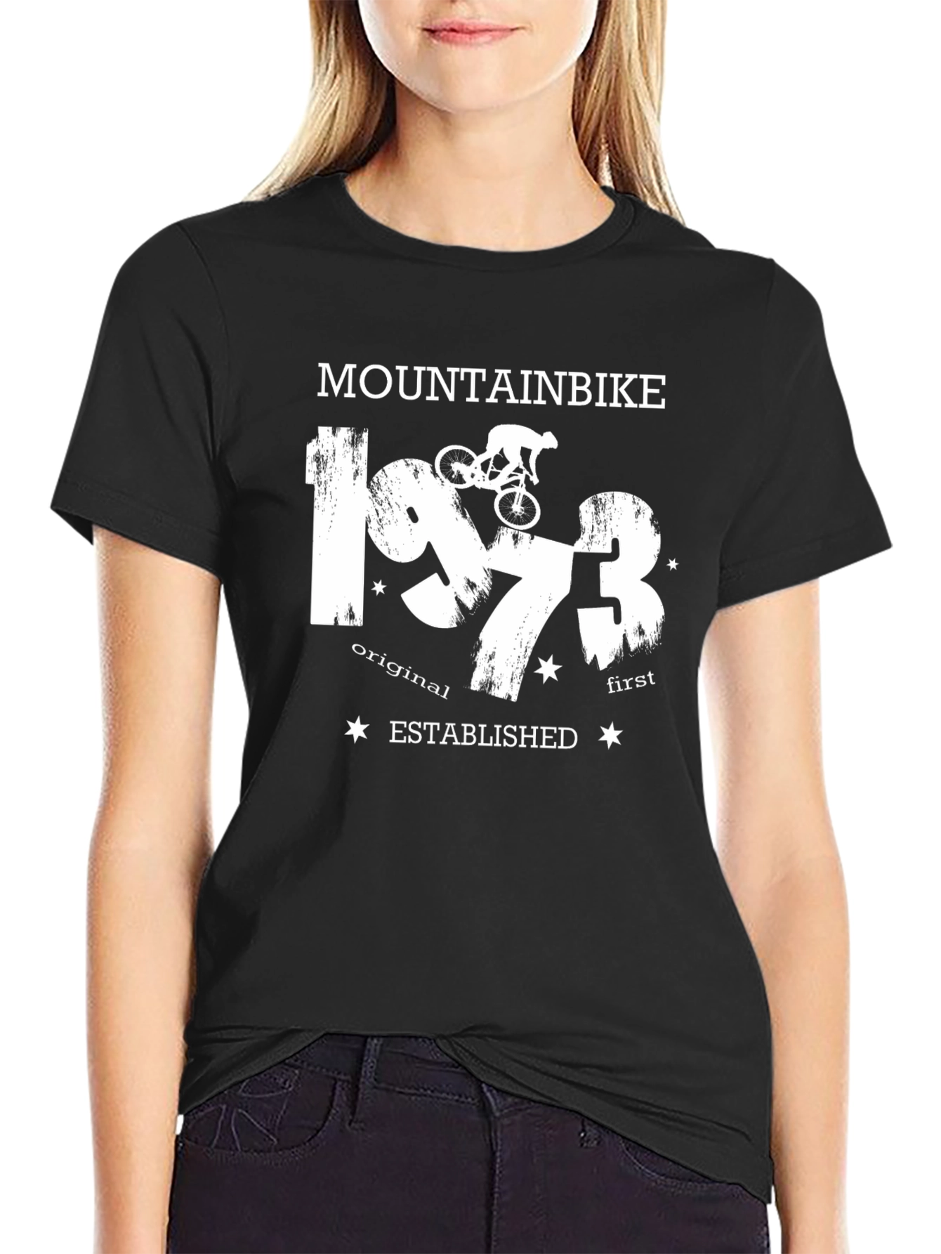 Mountainbike 1973 EST Established Black T-Shirt