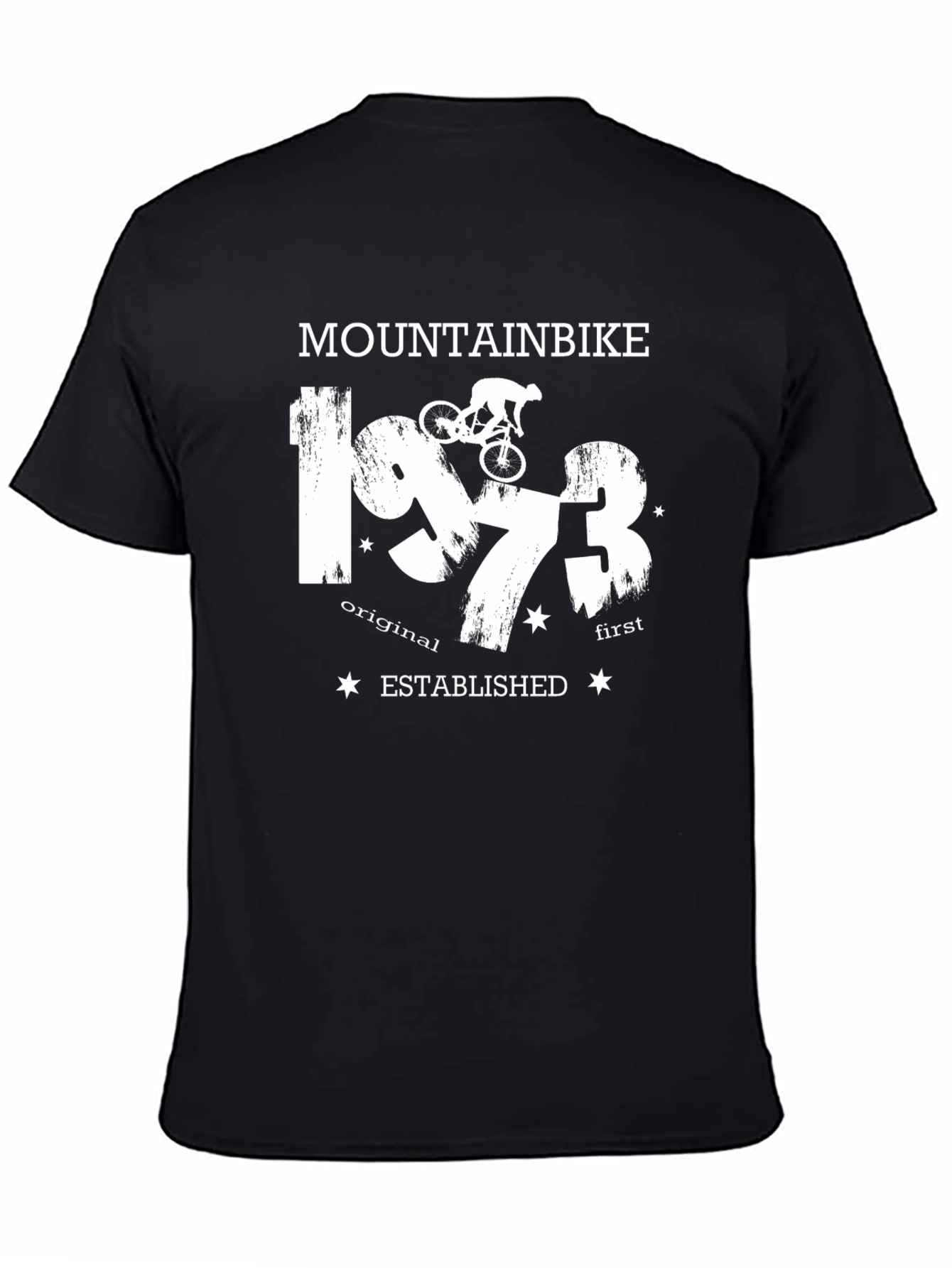Mountainbike 1973 EST Established Black T-Shirt