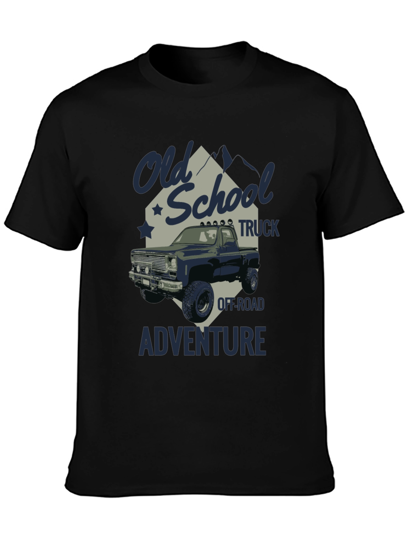 Old School Truck Adventure Graphic Tee